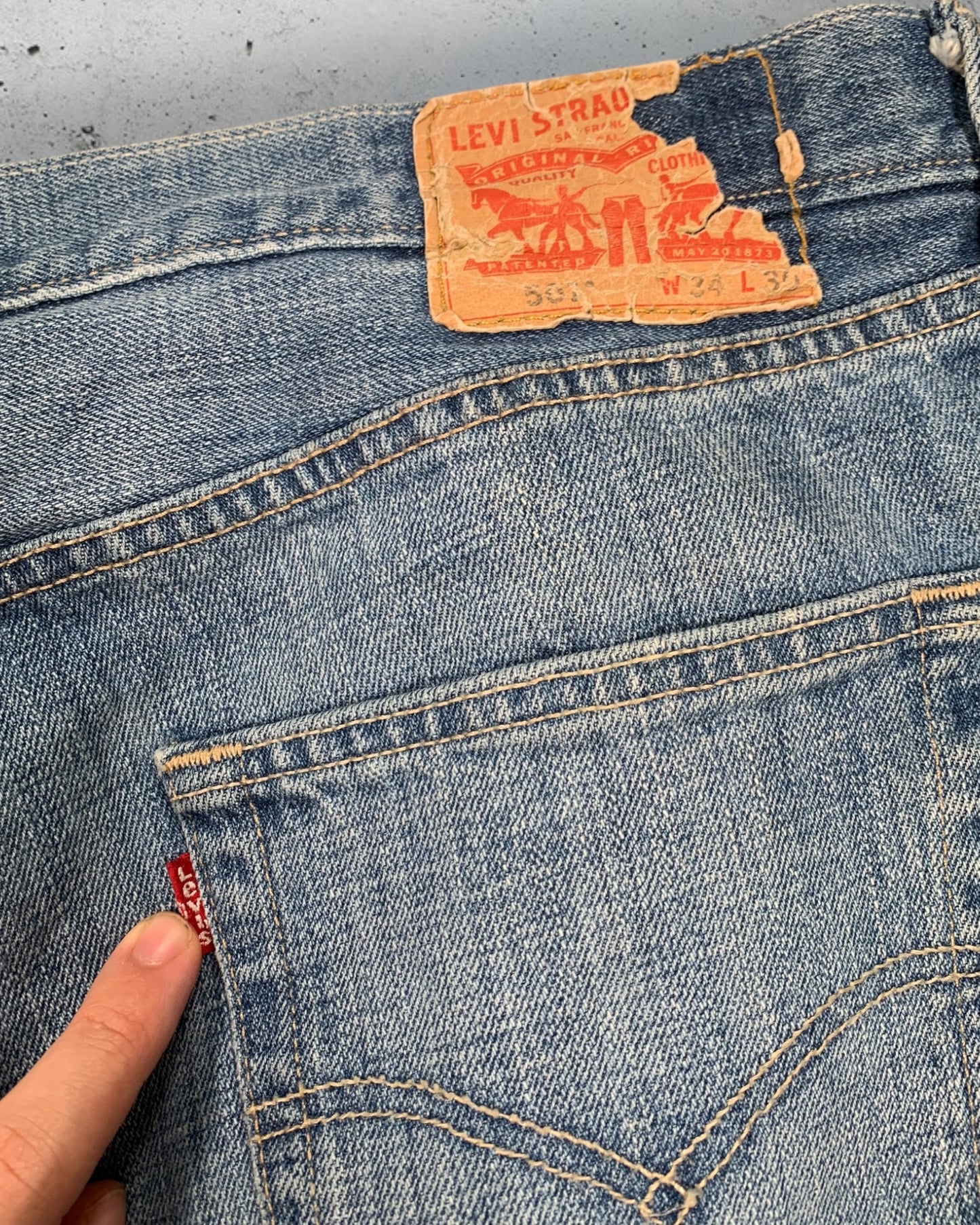 Jean Levi's 501 W34 L30 ( L / US 34 / FR 42-44 )