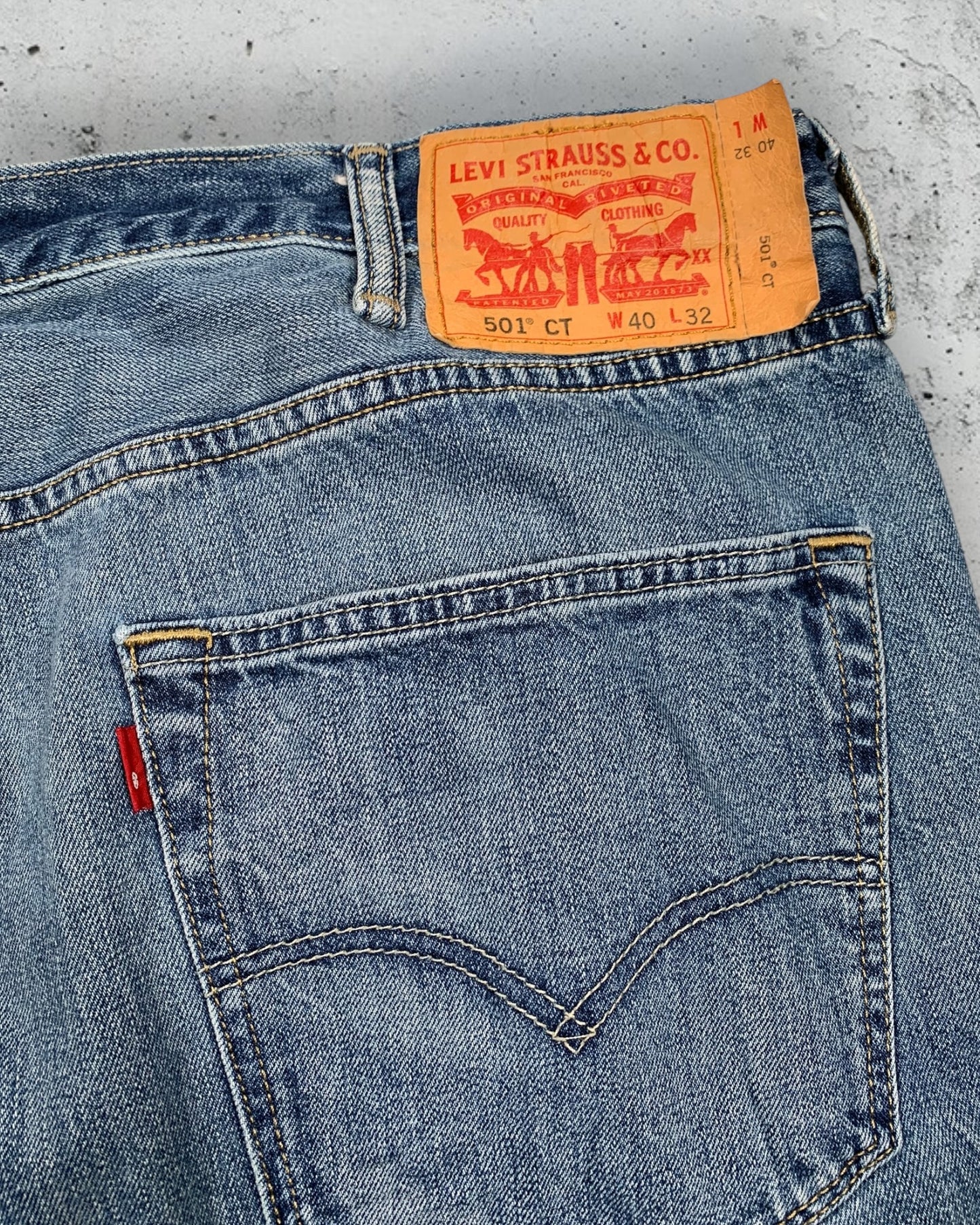 Jean Levi's 501 CT W40 L32 ( XL / US 40 / FR 50 )