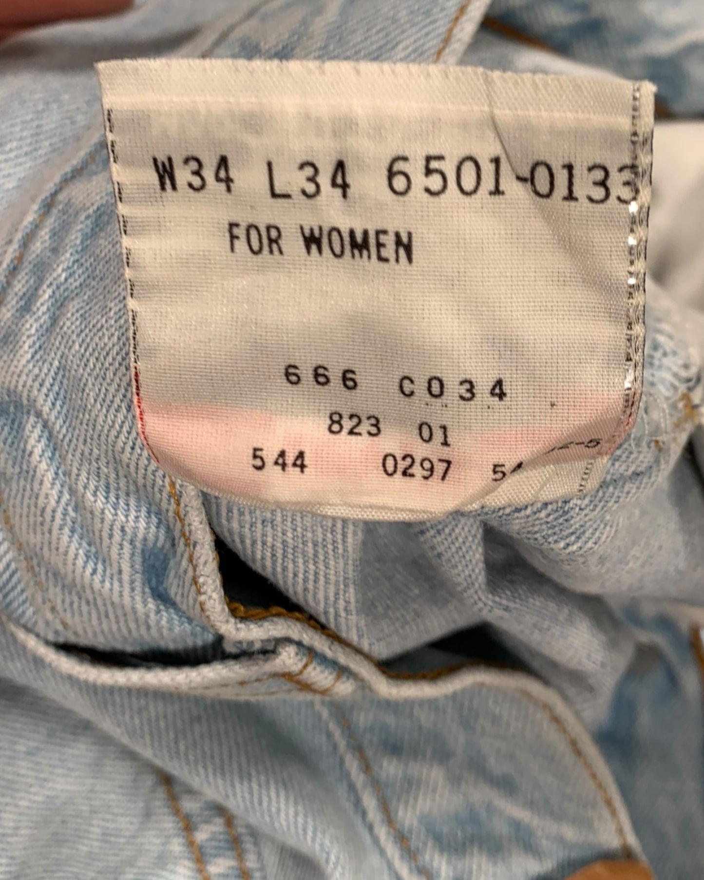 Jean Levi's 501 W34 L34 ( L / US 34 / FR 42-44 )