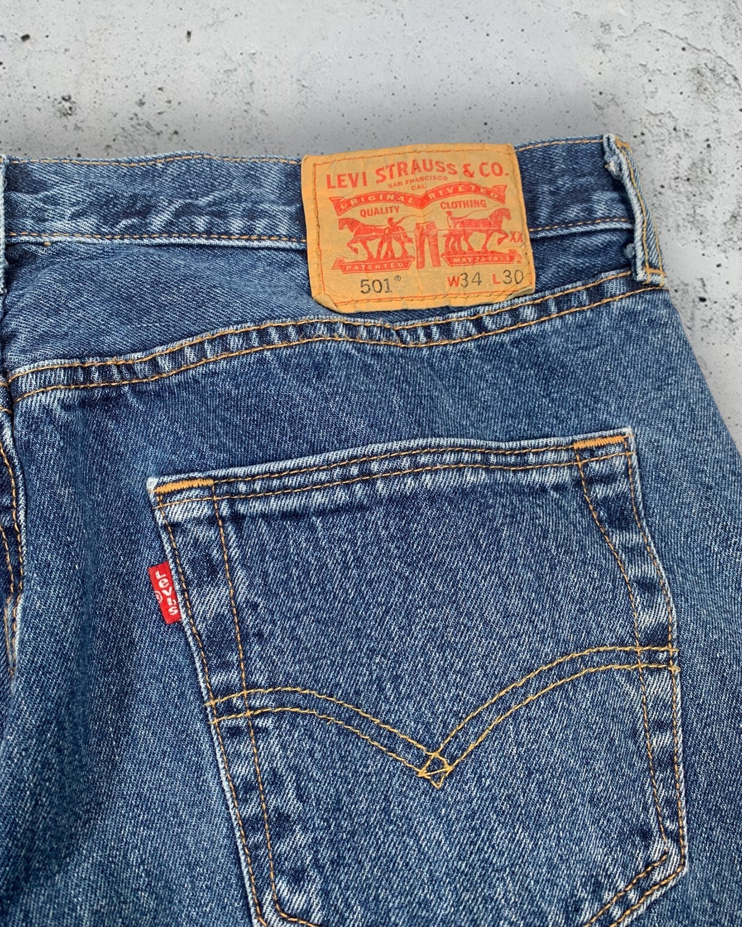 Jean Levi's 501 W34 L30 ( L / US 34 / FR 42-44 )