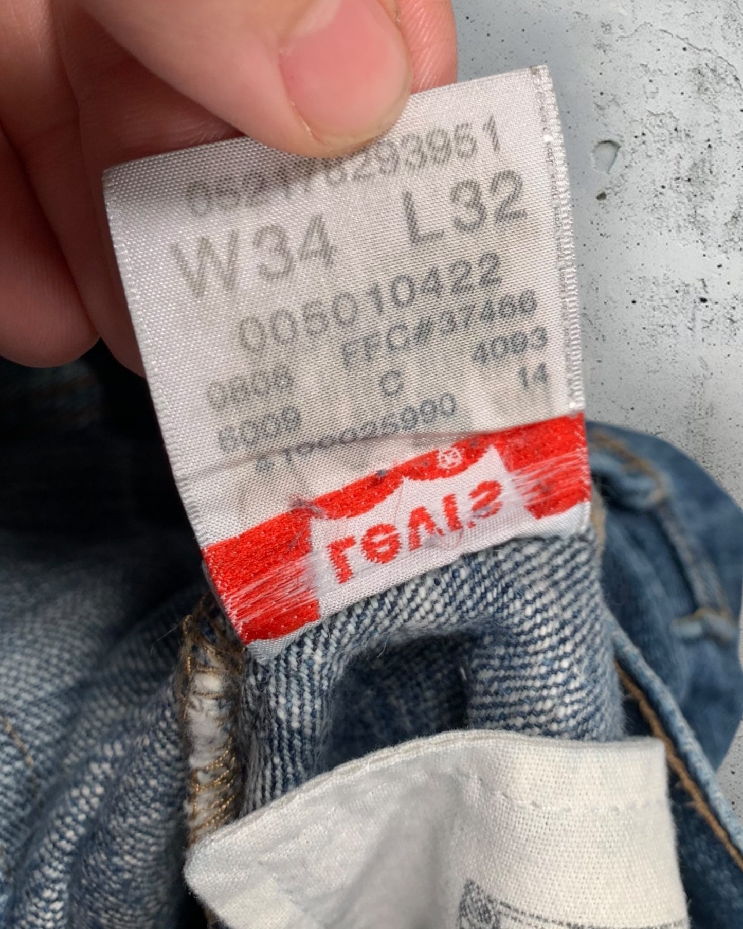 Jean Levi's 501 W34 L32 ( L / US 34 / FR 42-44 )