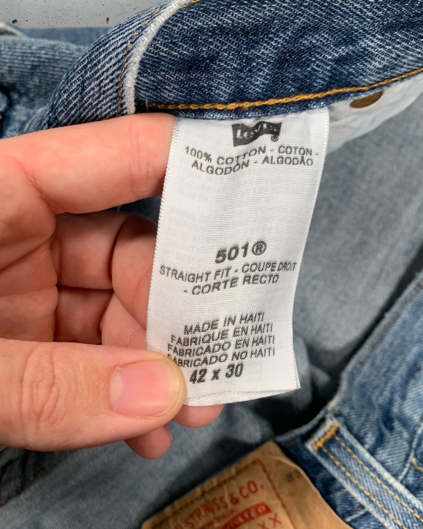 Jean Levi's 501 W42 L30 ( XXL / US 42 / FR 52-54 )