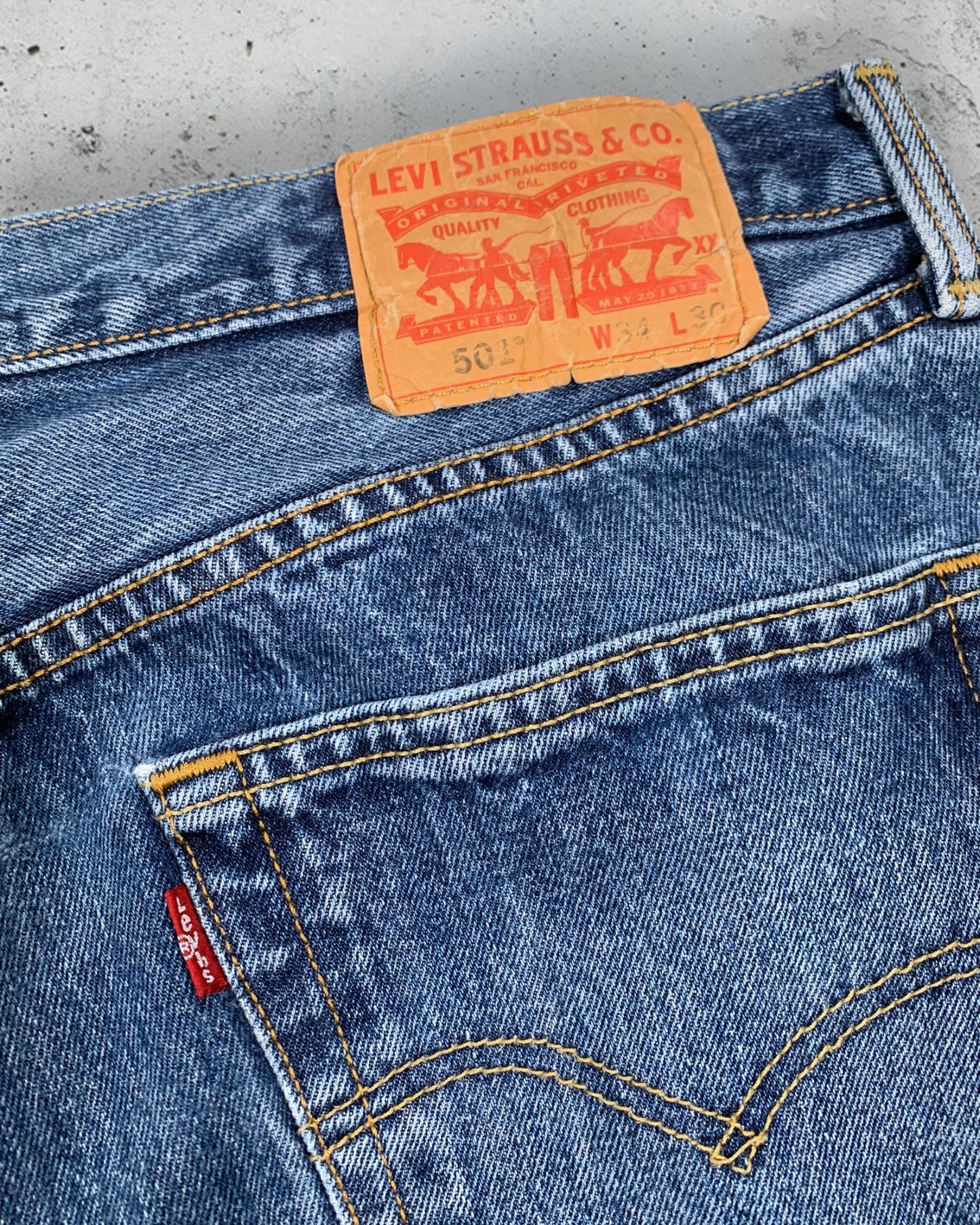 Jean Levi's 501 W34 L30 ( L / US 34 / FR 42-44 )