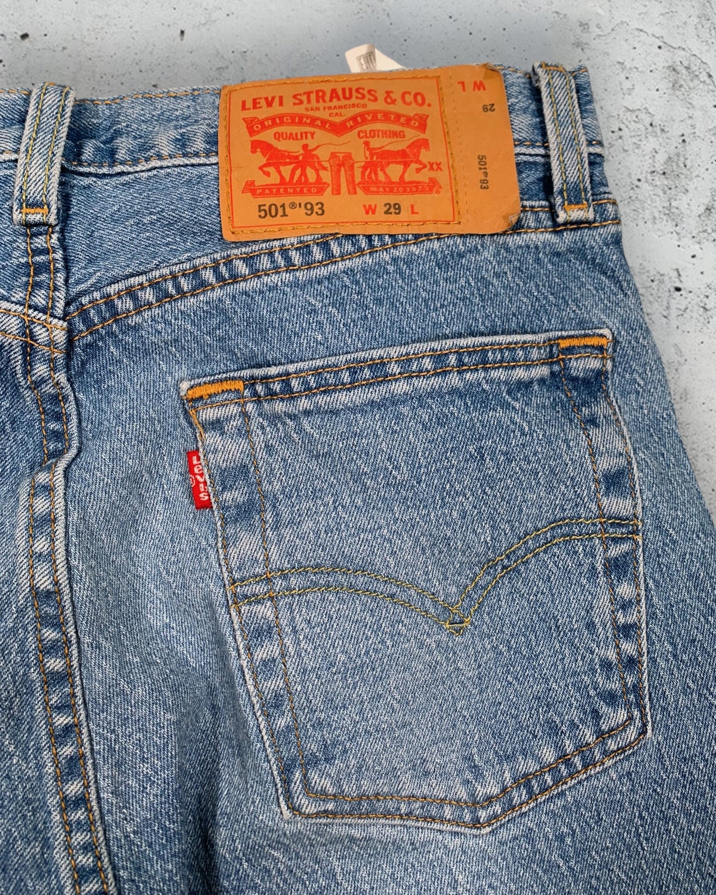 Jean Levi's 501'93 W29 ( S / US 29 / FR 36-38 )