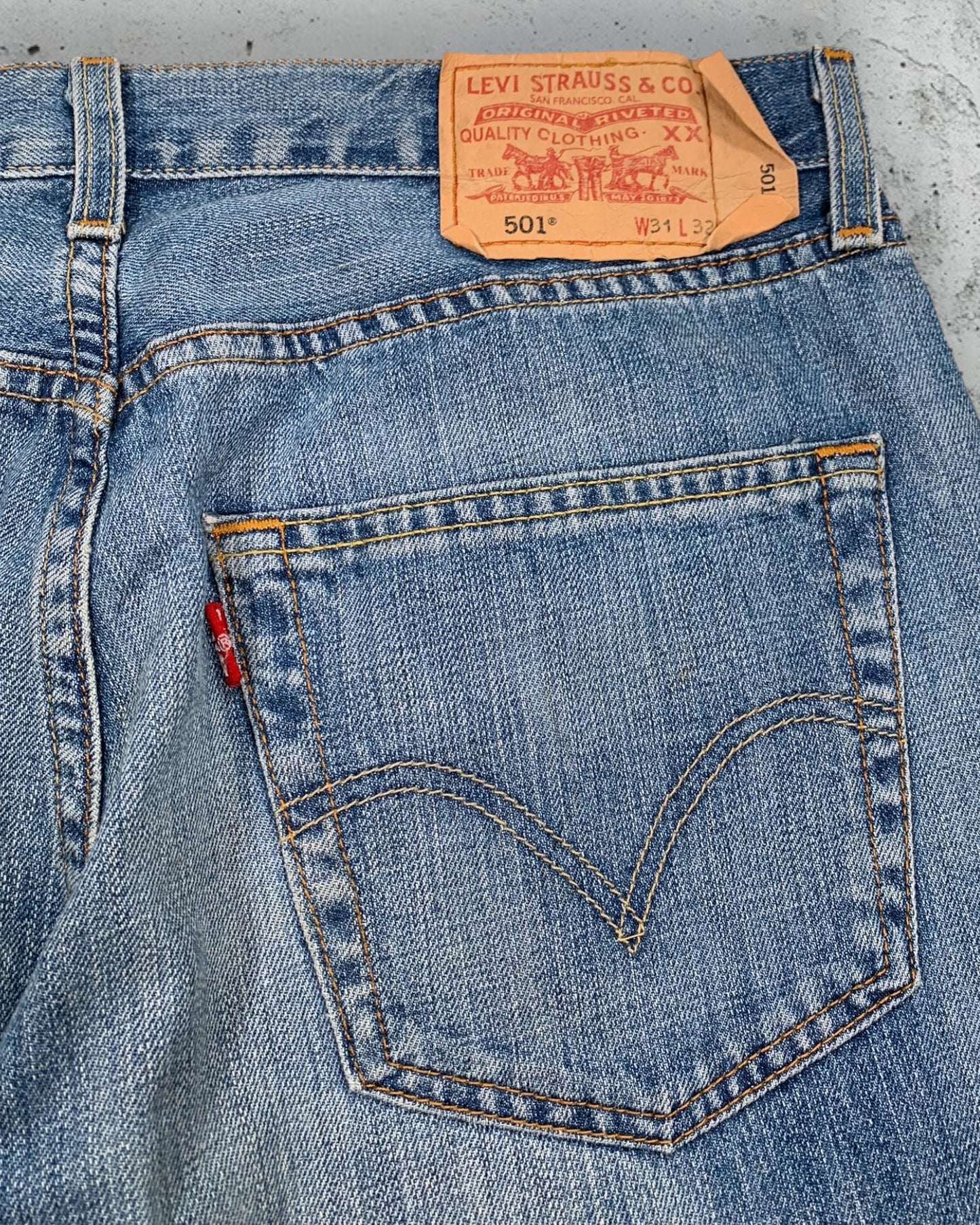 Jean Levi's 501 W31 L32 ( S / US 31 / FR 38-40 )