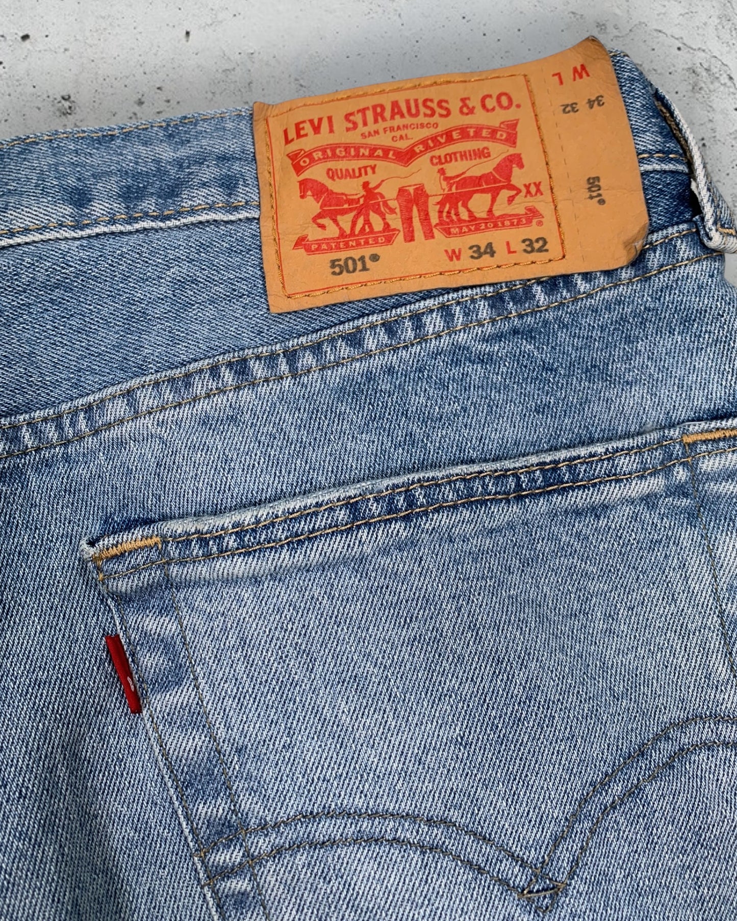 Jean Levi's 501 W34 L32 ( L / US 34 / FR 42-44 )