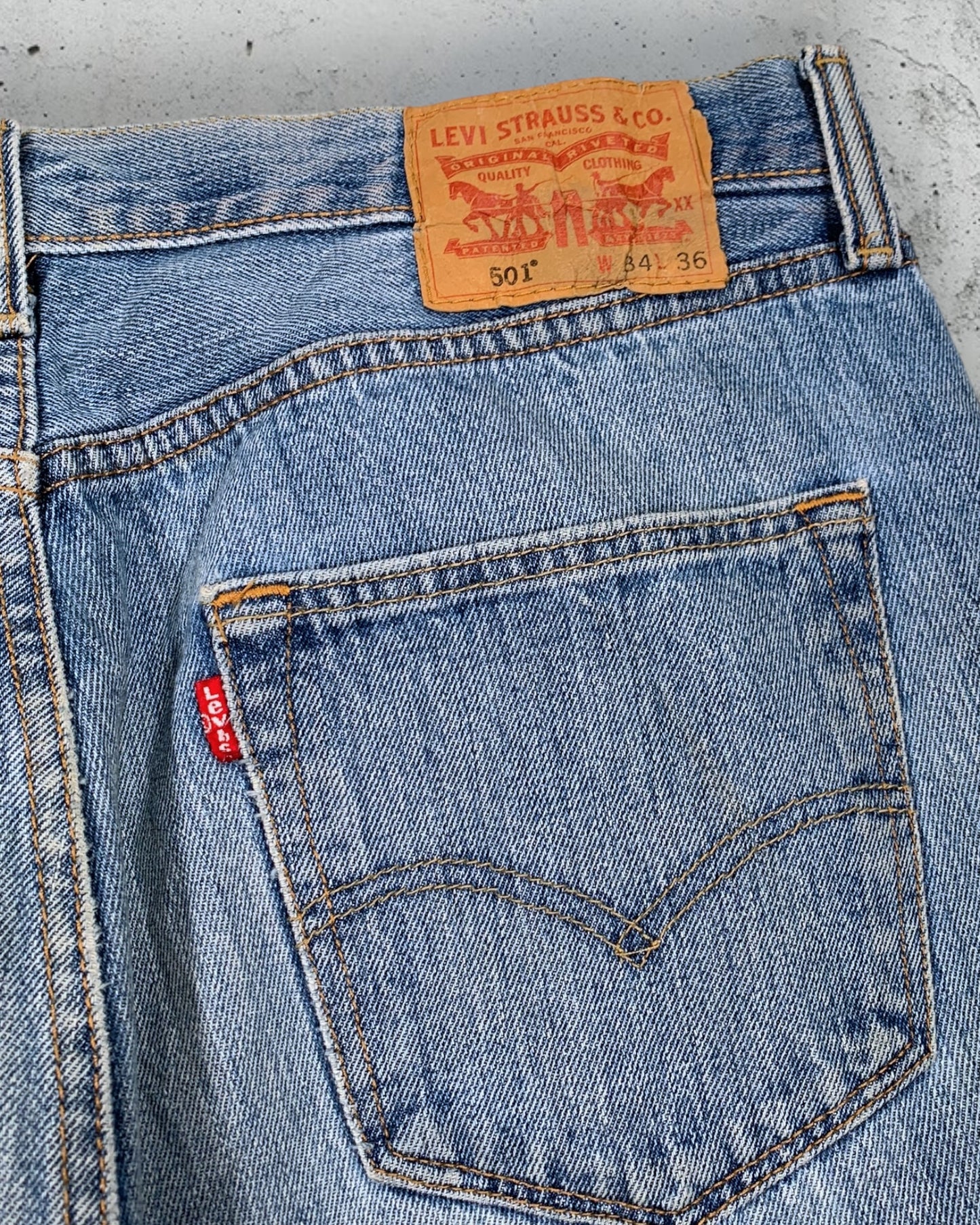 Jean Levi's 501 W34 L36 ( L / US 34 / FR 42-44 )