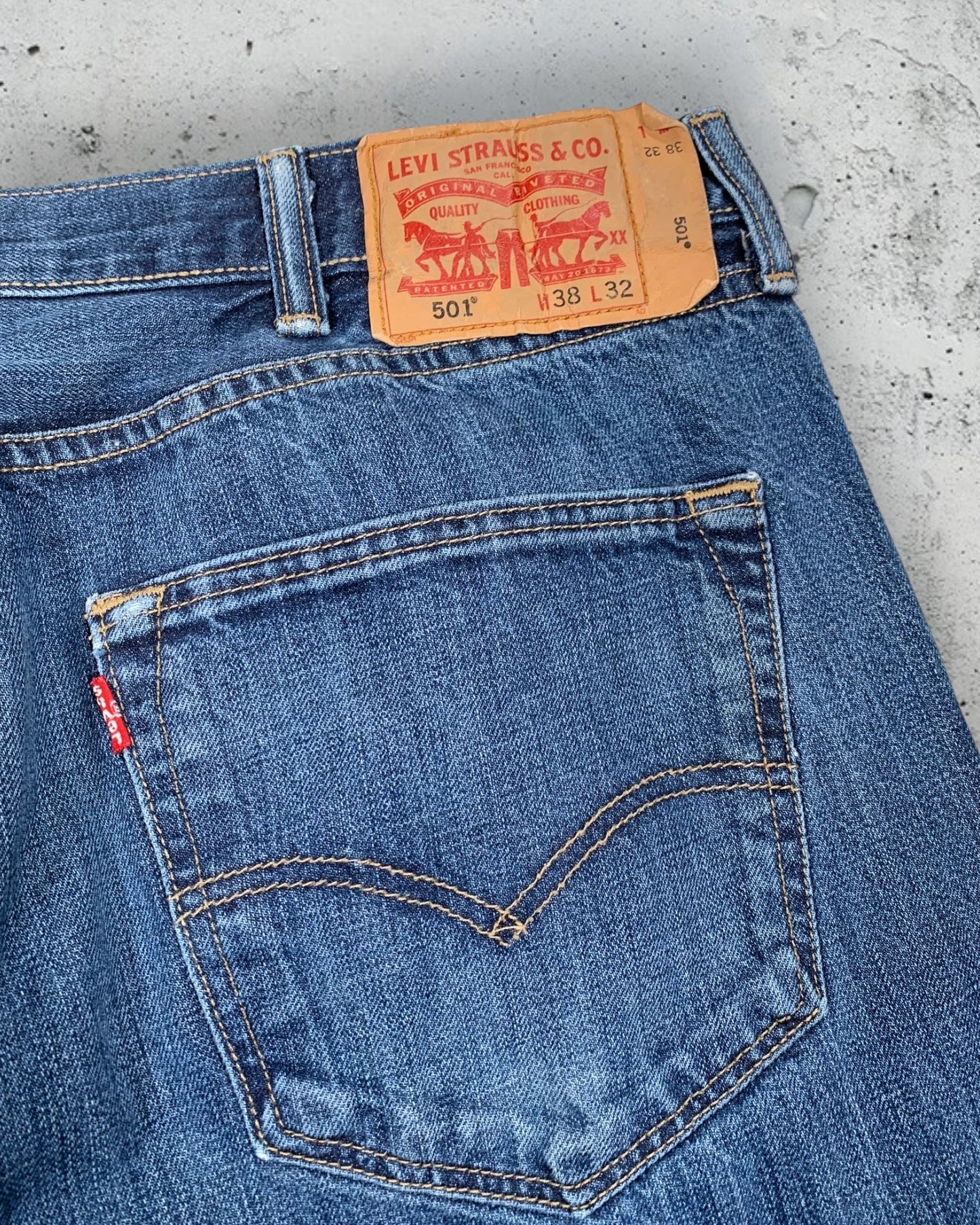 Jean Levi's 501 W38 L32 ( XL / US 38 / FR 48 )