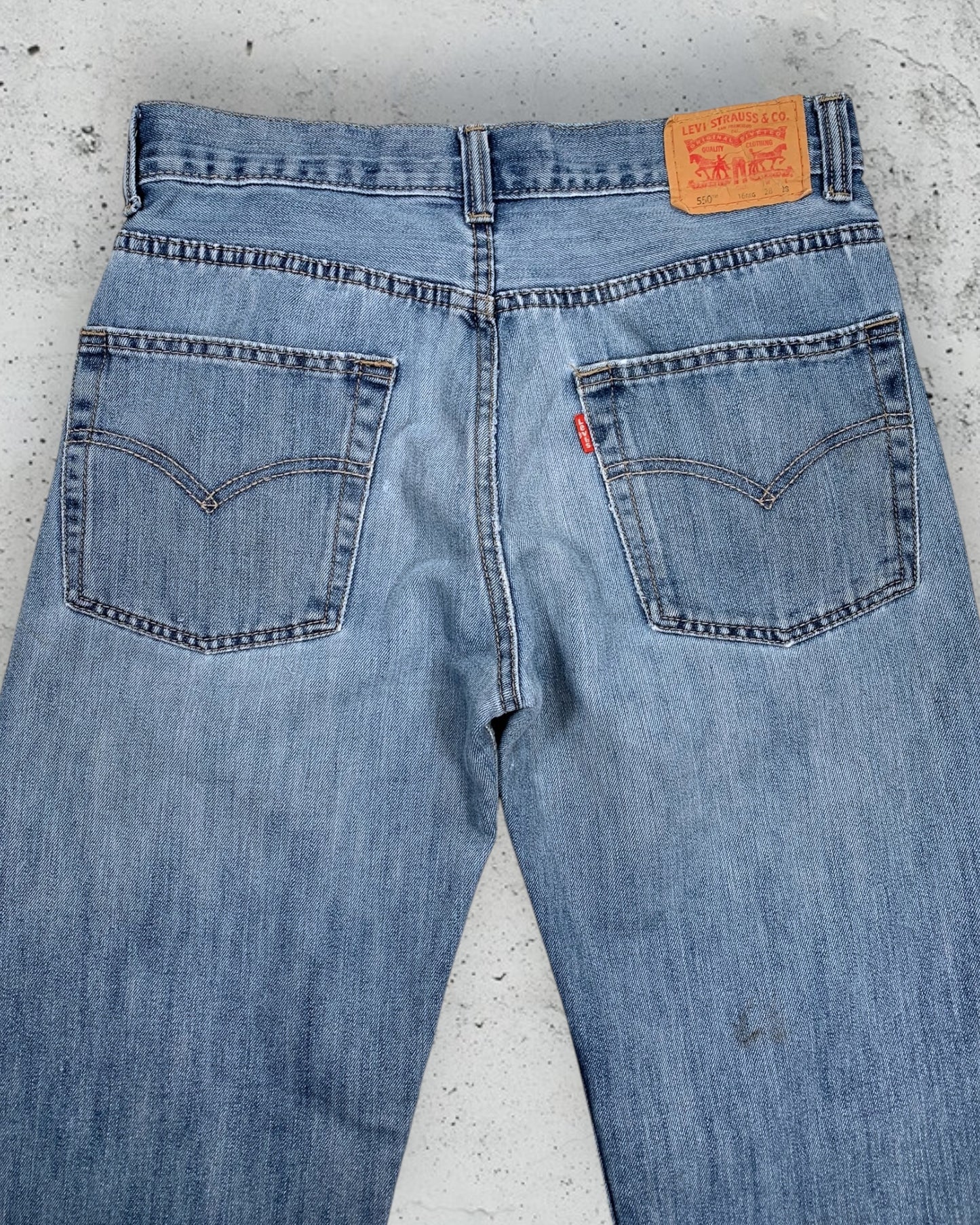 Jean Levi's 550 W28 L28 ( S / US 28 / FR 36 )