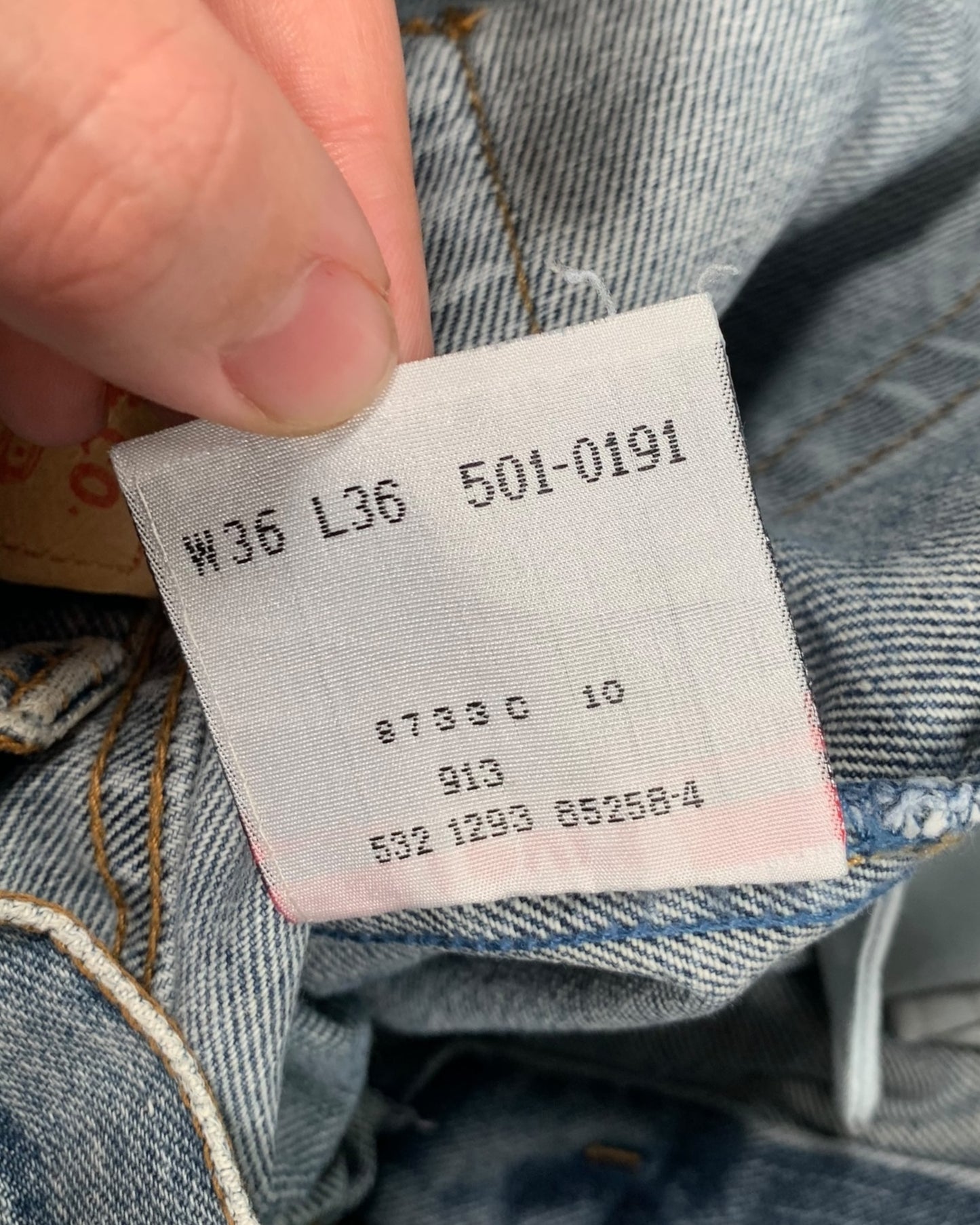 Jean Levi's 525 04 W28 L32 ( S / US 28 / FR 36 )