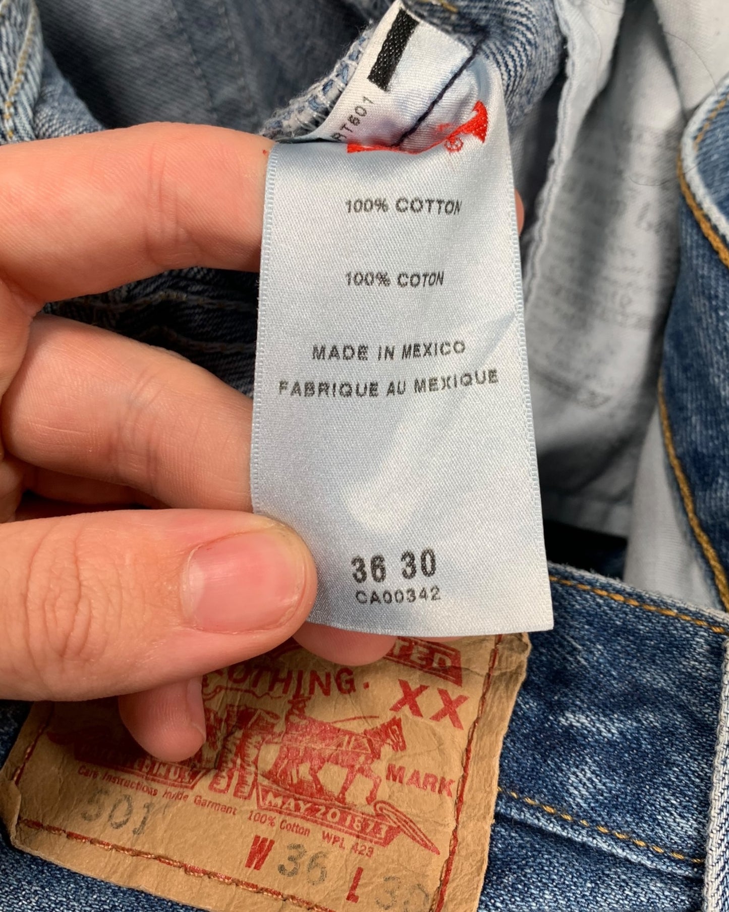 Jean Levi's 501 W36 L30 ( L / US 36 / FR 44-46 )