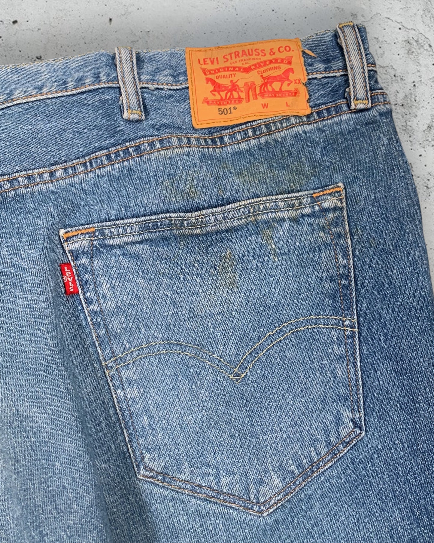 Jean Levi's 501 W48 L32 ( 4XL / US 48 / FR 60 )