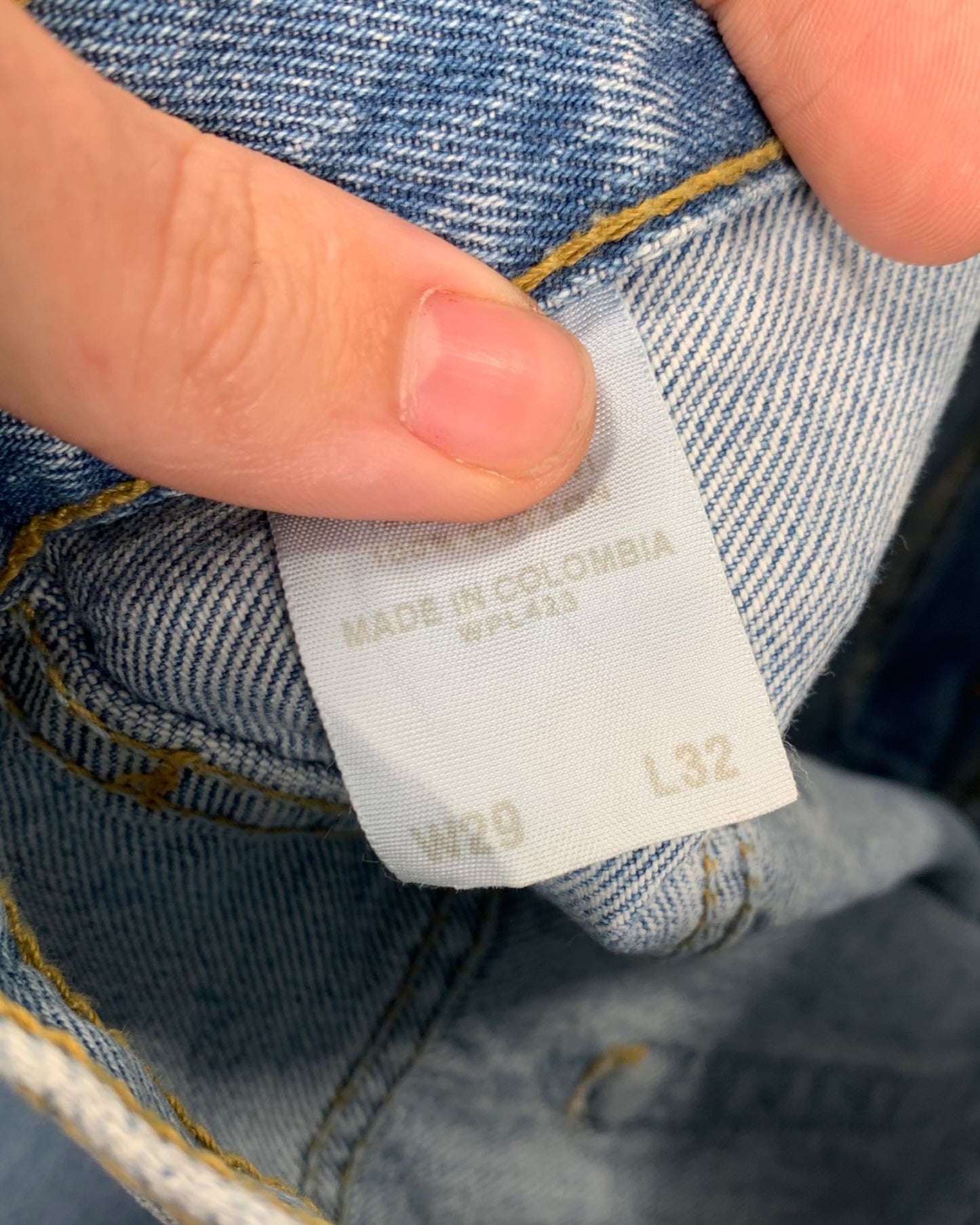 Jean Levi's 501 W29 L32 ( S / US 29 / FR 36-38 )