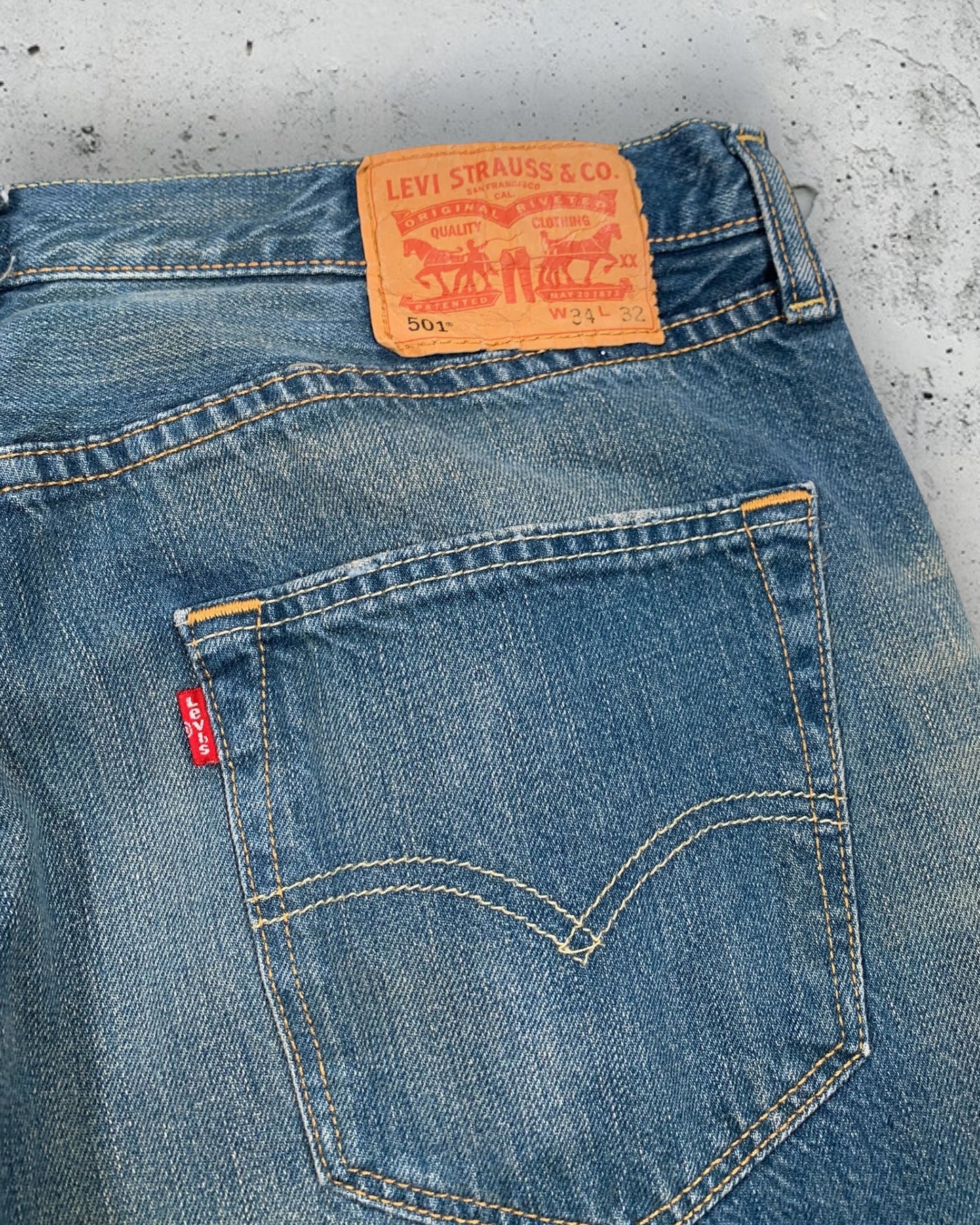 Jean Levi's 501 W34 L32 ( L / US 34 / FR 42-44 )