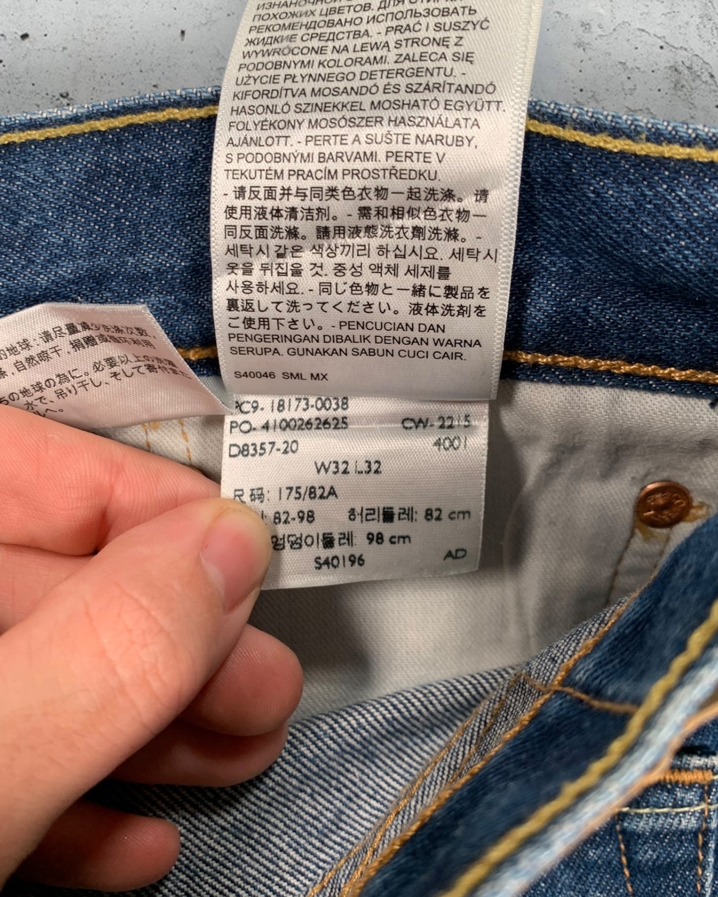 Jean Levi's 501 CT W32 L32 ( M / US 32 / FR 40 )