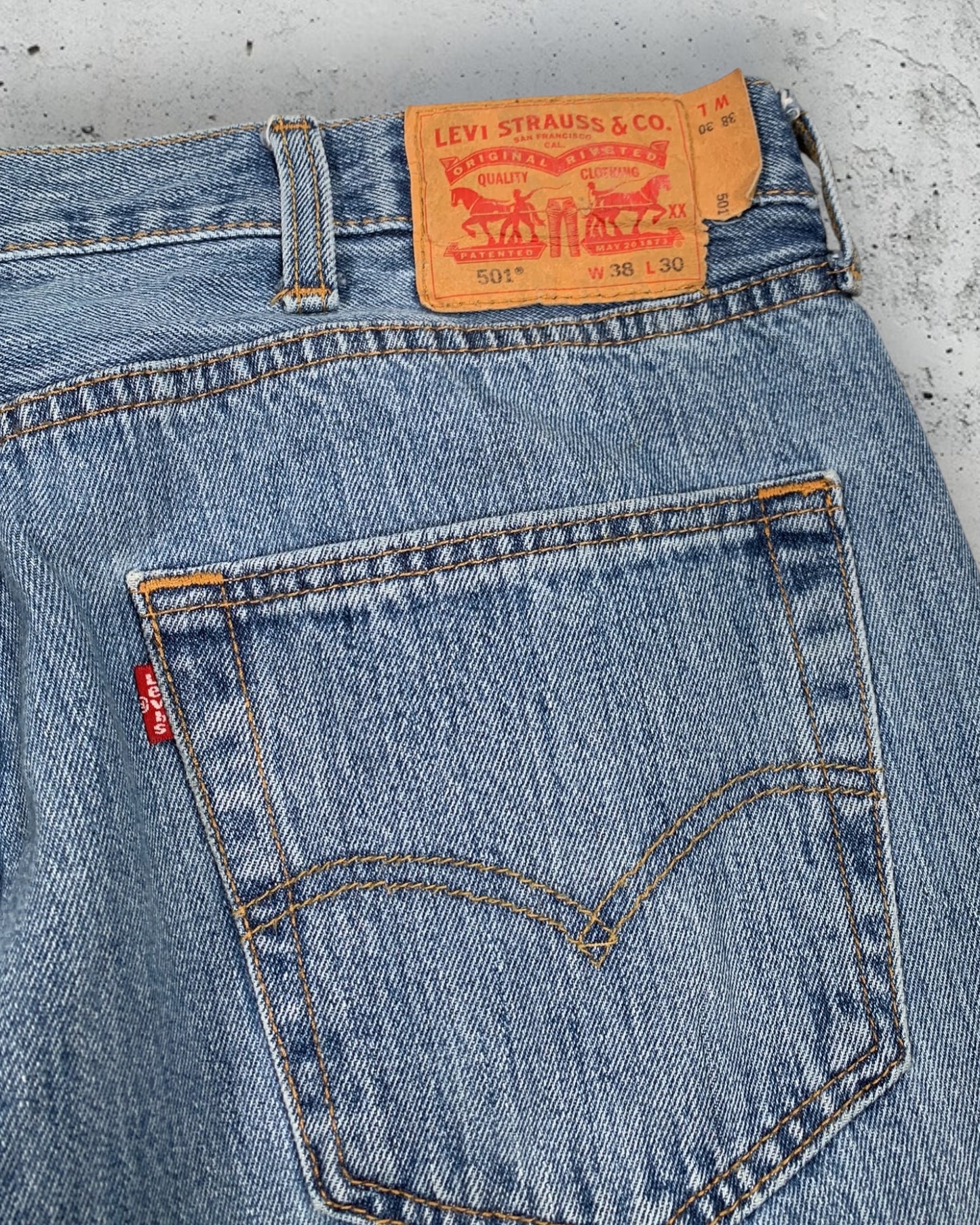 Jean Levi's 501 W38 L30 ( XL / US 38 / FR 48 )