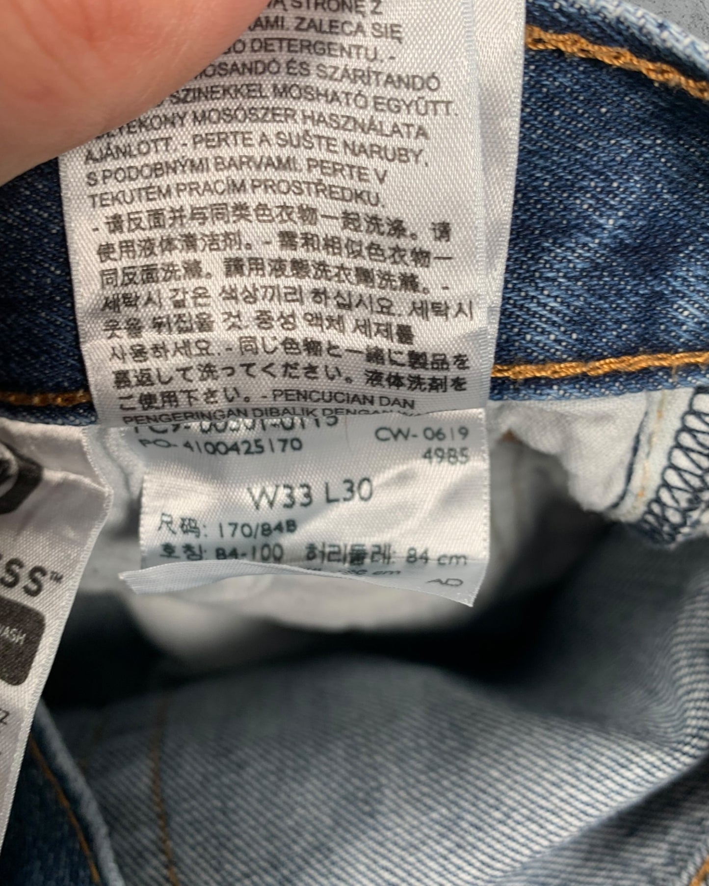 Jean Levi's 501 W33 L30 ( M / US 33 / FR 42 )