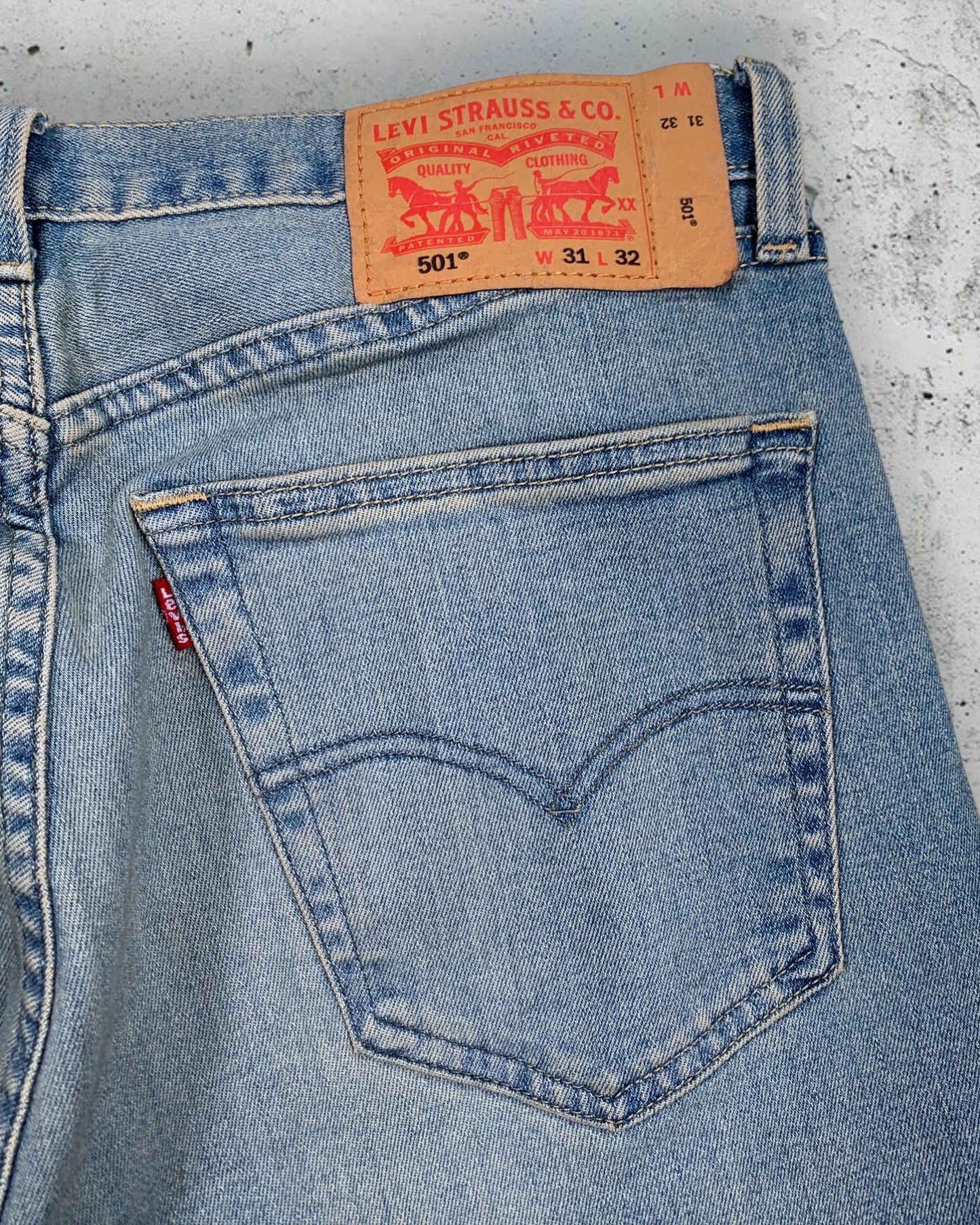 Jean Levi's 501 W31 L32 ( S / US 31 / FR 38-40 )