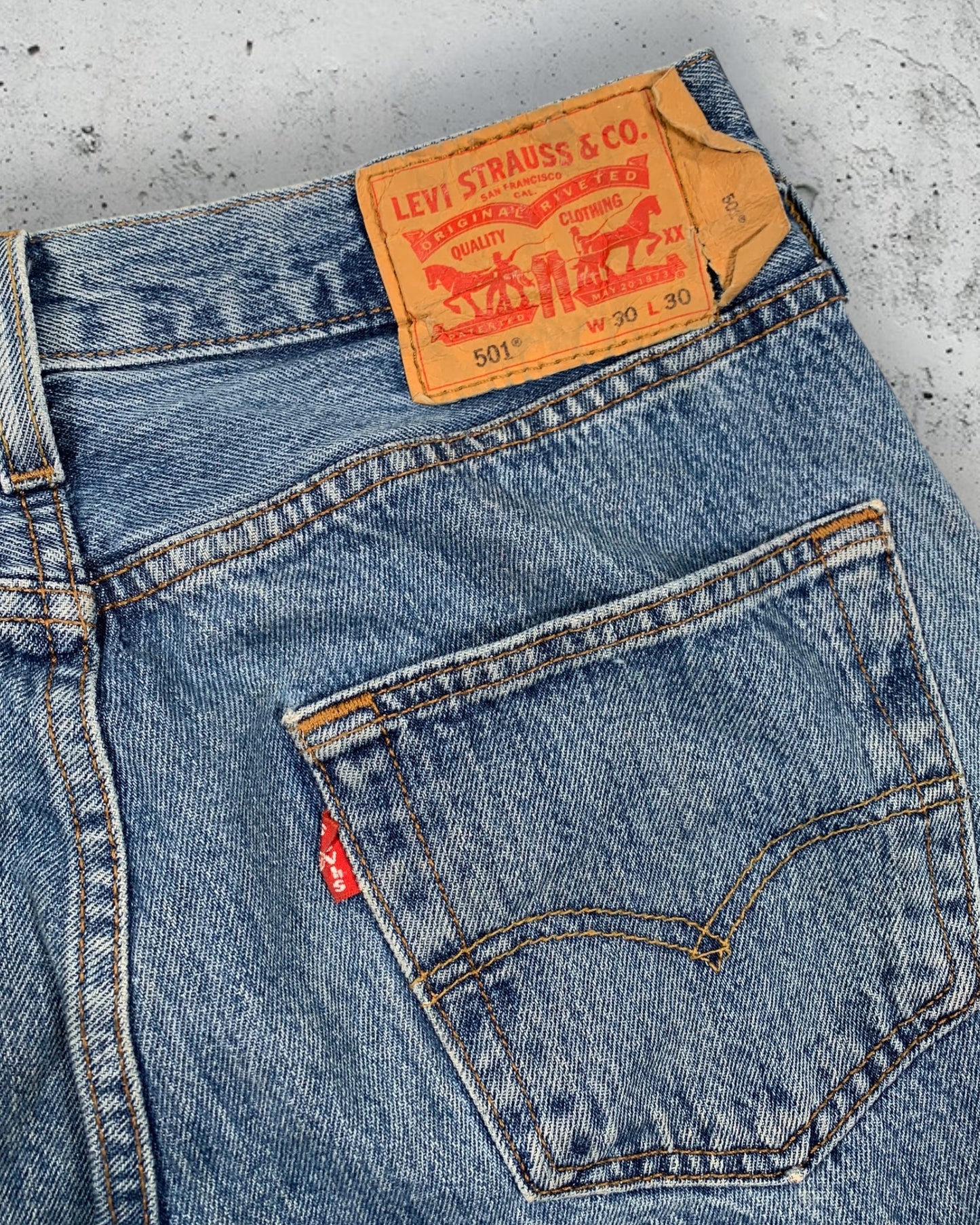 Jean Levi's 501 W30 L30 ( S / US 30 / FR 38 )