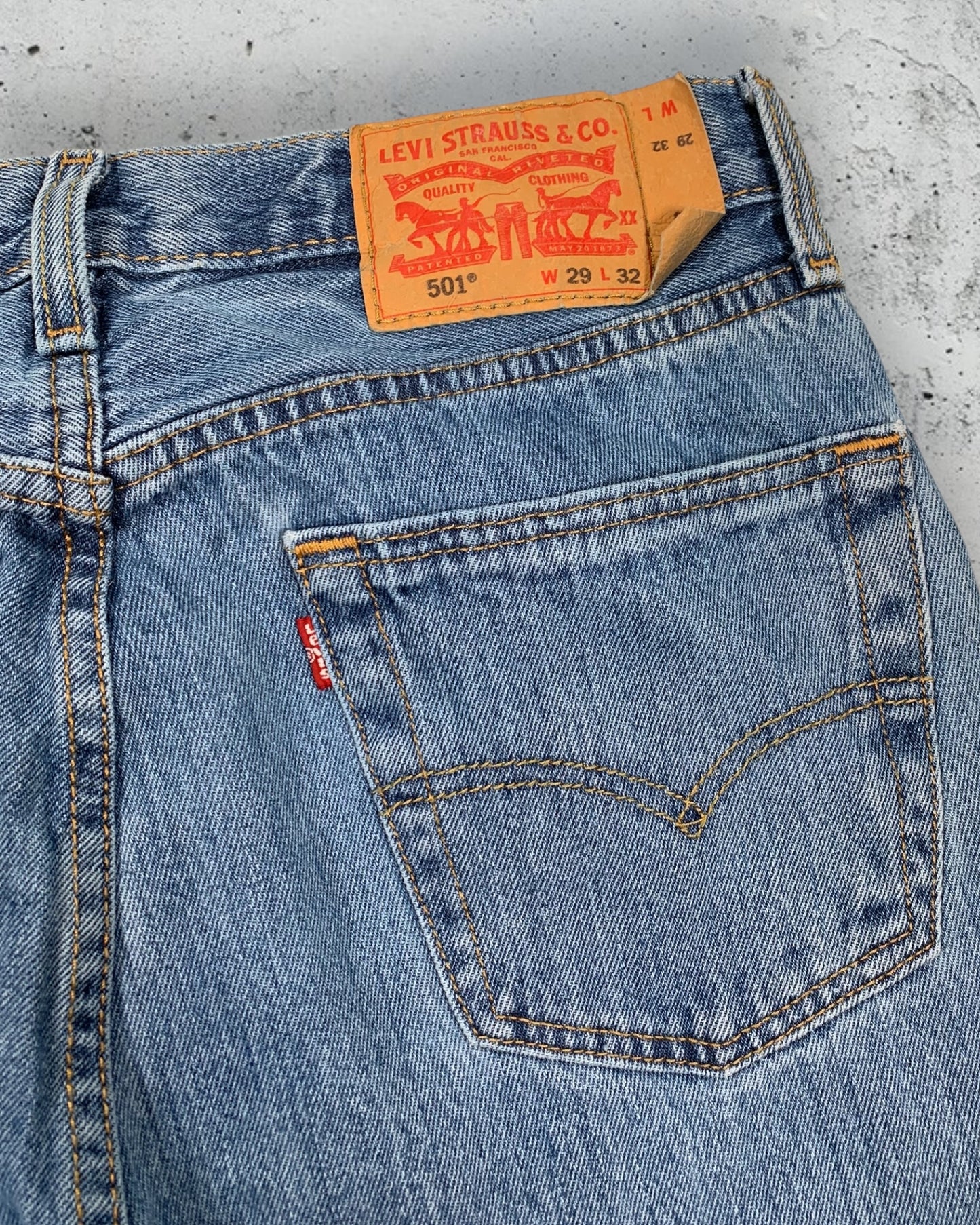 Jean Levi's 501 W29 L32 ( S / US 29 / FR 36-38 )