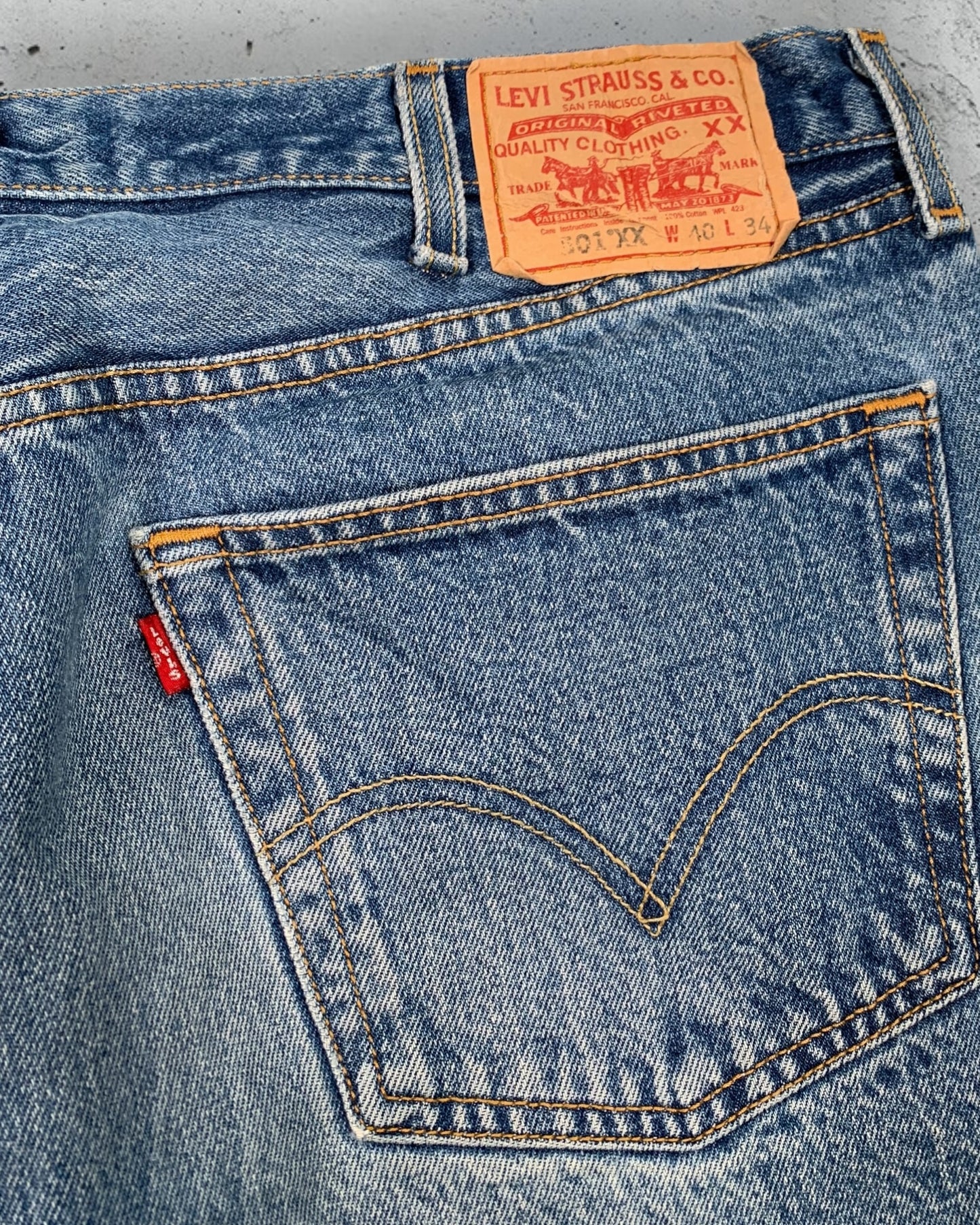 Jean Levi's 501 XX W40 L34 ( XL / US 40 / FR 50 )