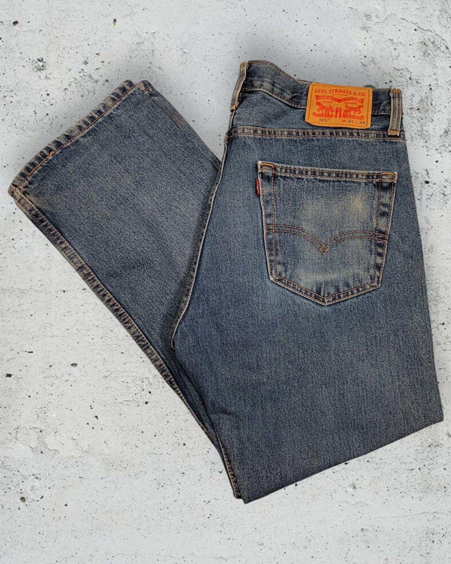 Jean Levi's 505 W34 L29 ( L / US 34 / FR 42-44 )