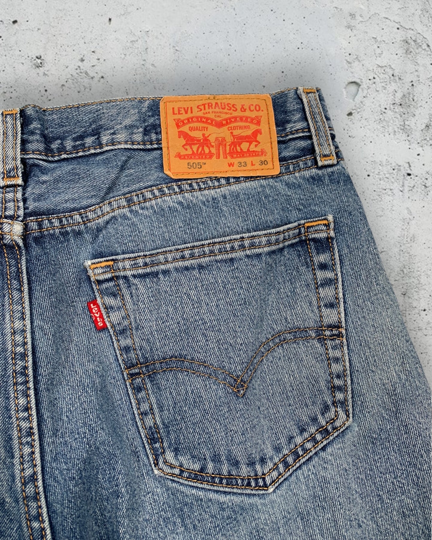 Jean Levi's 505 W33 L30 ( M / US 33 / FR 42 )