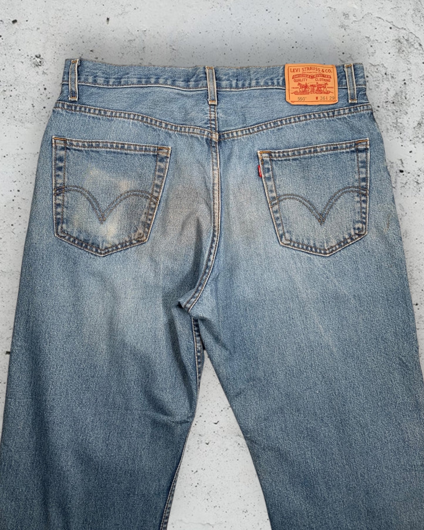 Jean Levi's 550 W36 L29 ( L / US 36 / FR 44-46 )