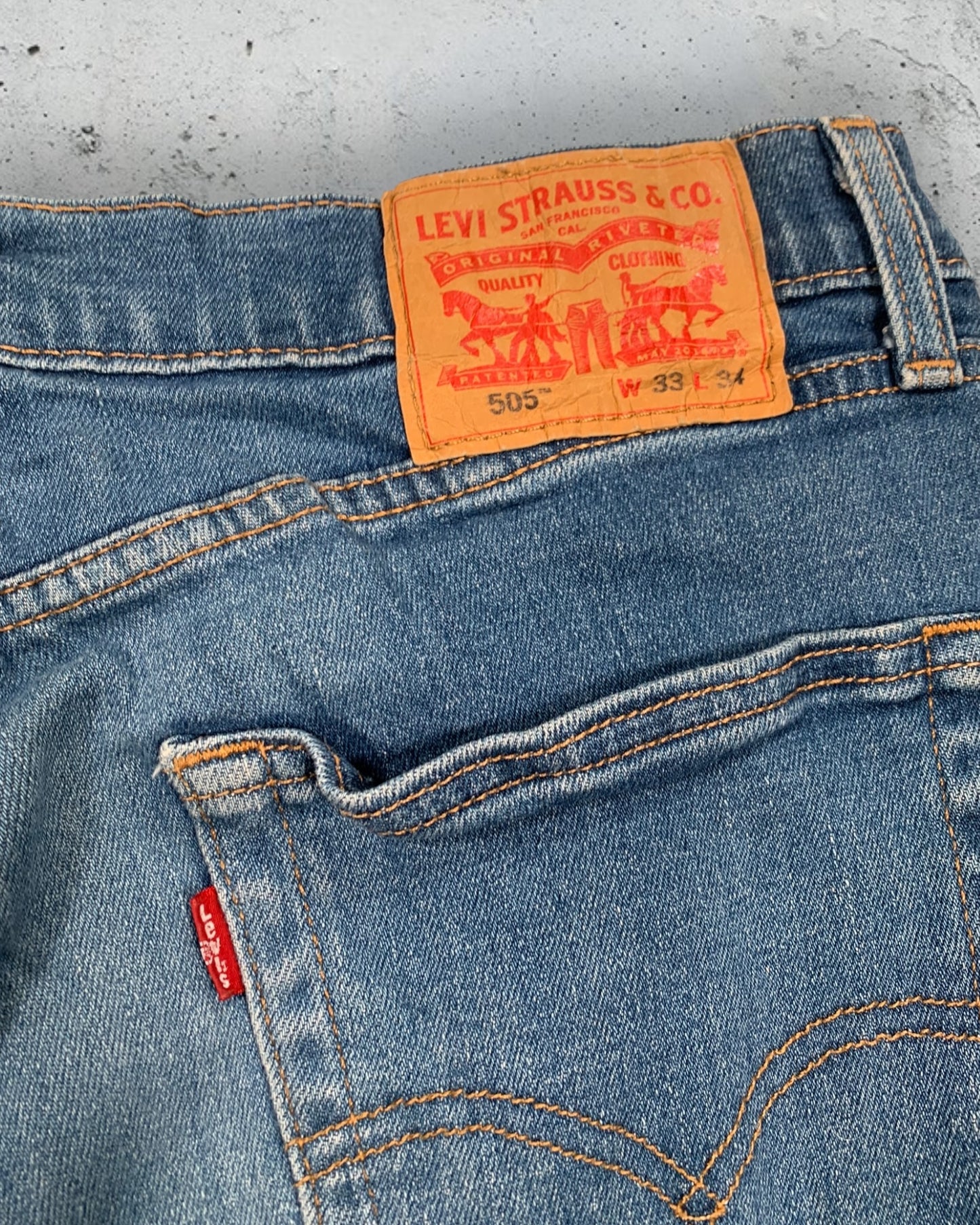 Jean Levi's 505 W33 L34 ( M / US 33 / FR 42 )