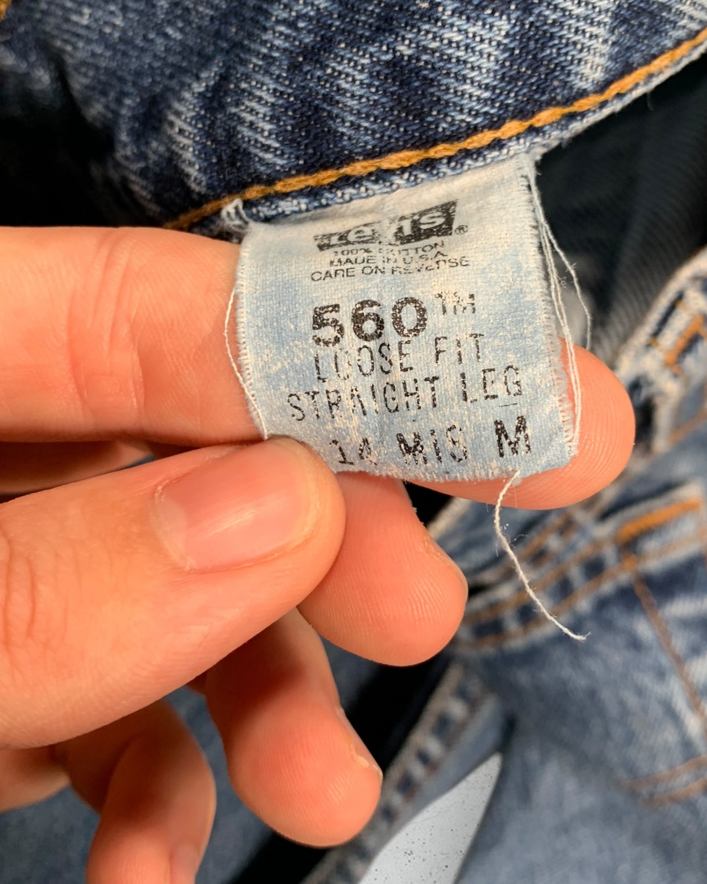 Jean Levi's 560 ( M / US 32 / FR 40 ) ( M / US 33 / FR 42 )