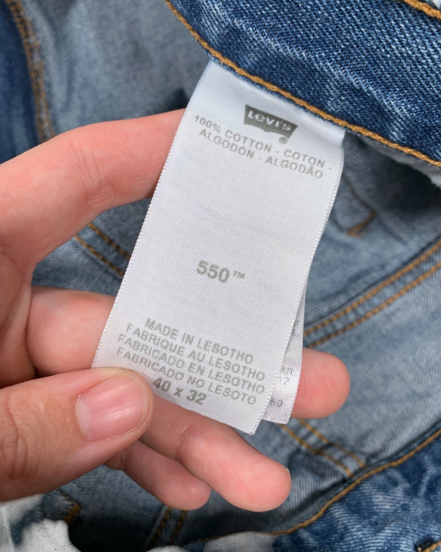 Jean Levi's 550 W40 L32 ( XL / US 40 / FR 50 )