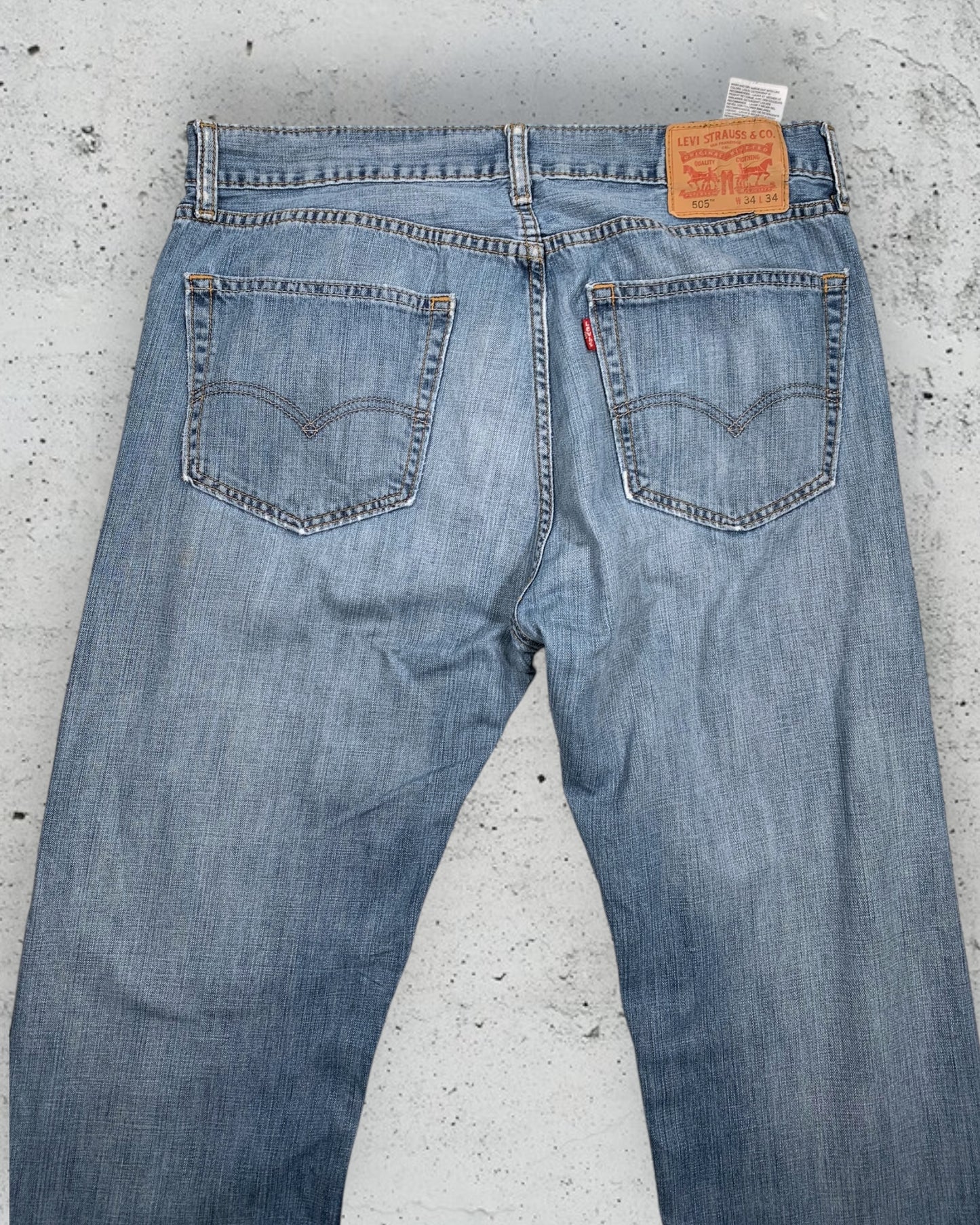 Jean Levi's 505 W34 L34 ( L / US 34 / FR 42-44 )