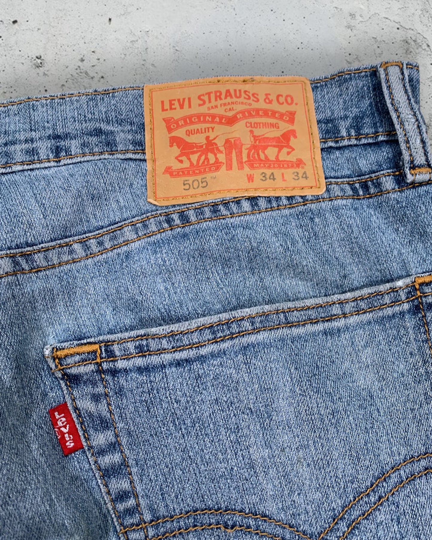 Jean Levi's 505 W34 L34 ( L / US 34 / FR 42-44 )