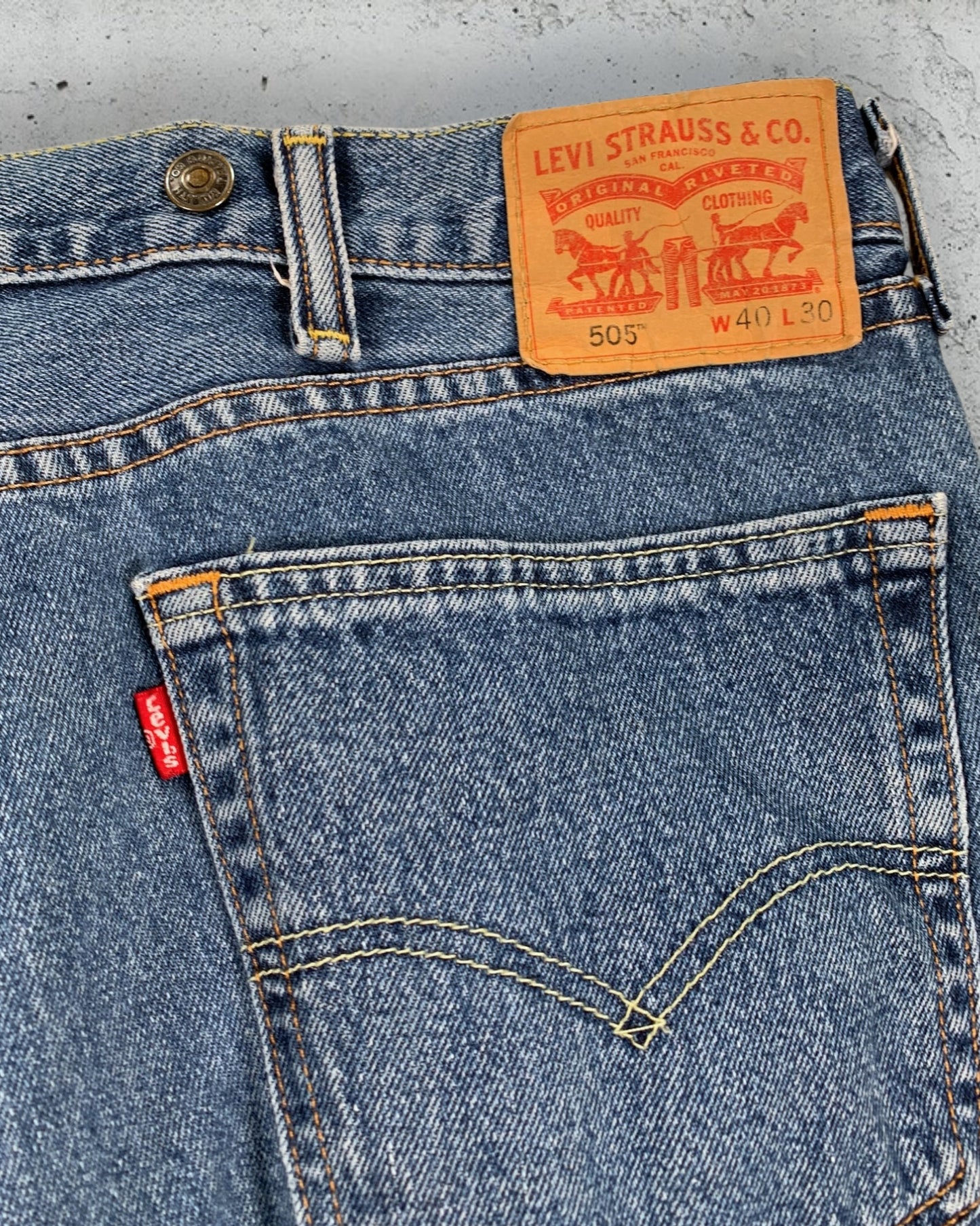 Jean Levi's 505 W40 L30 ( XL / US 40 / FR 50 )