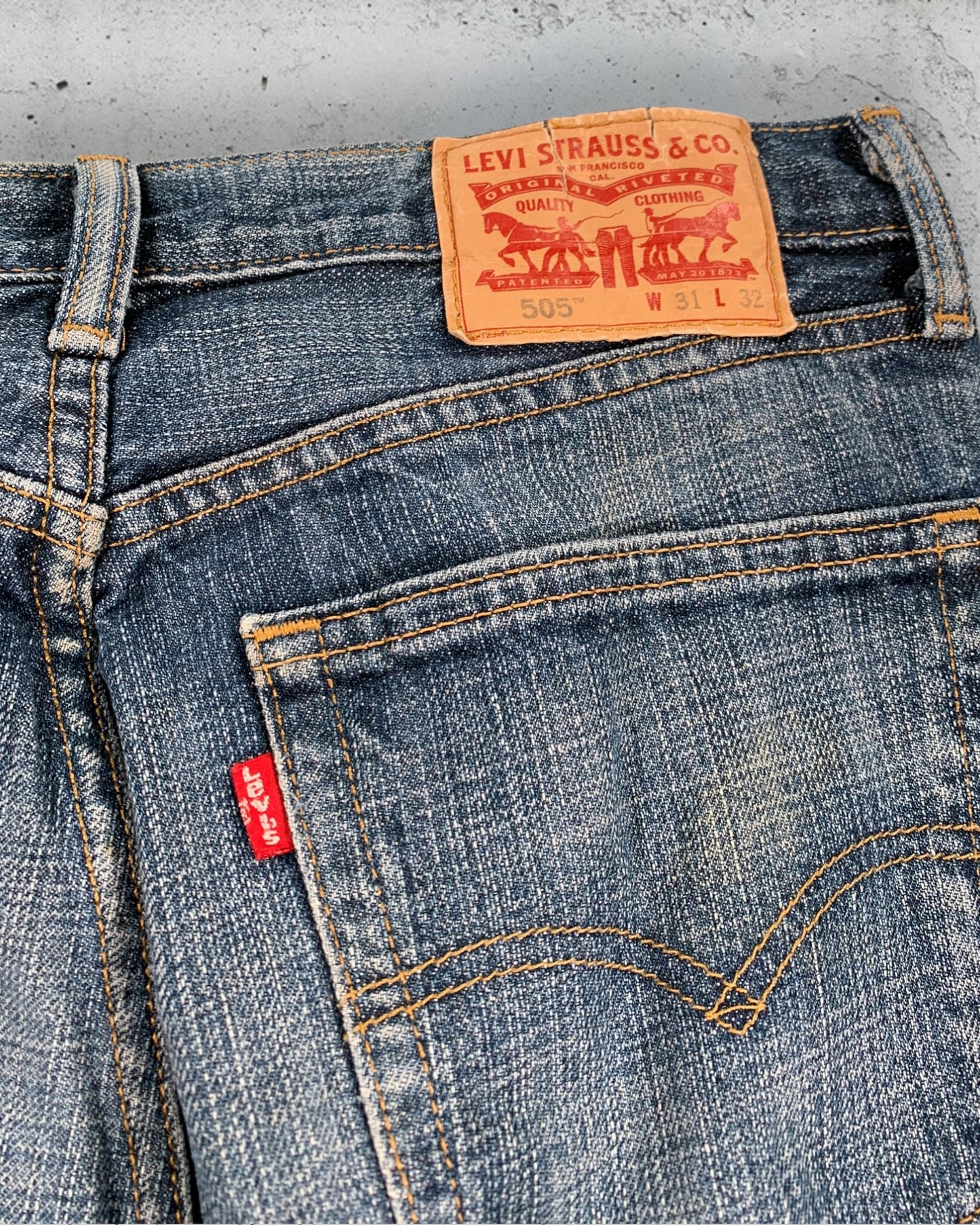 Jean Levi's 505 W31 L32 ( S / US 31 / FR 38-40 )