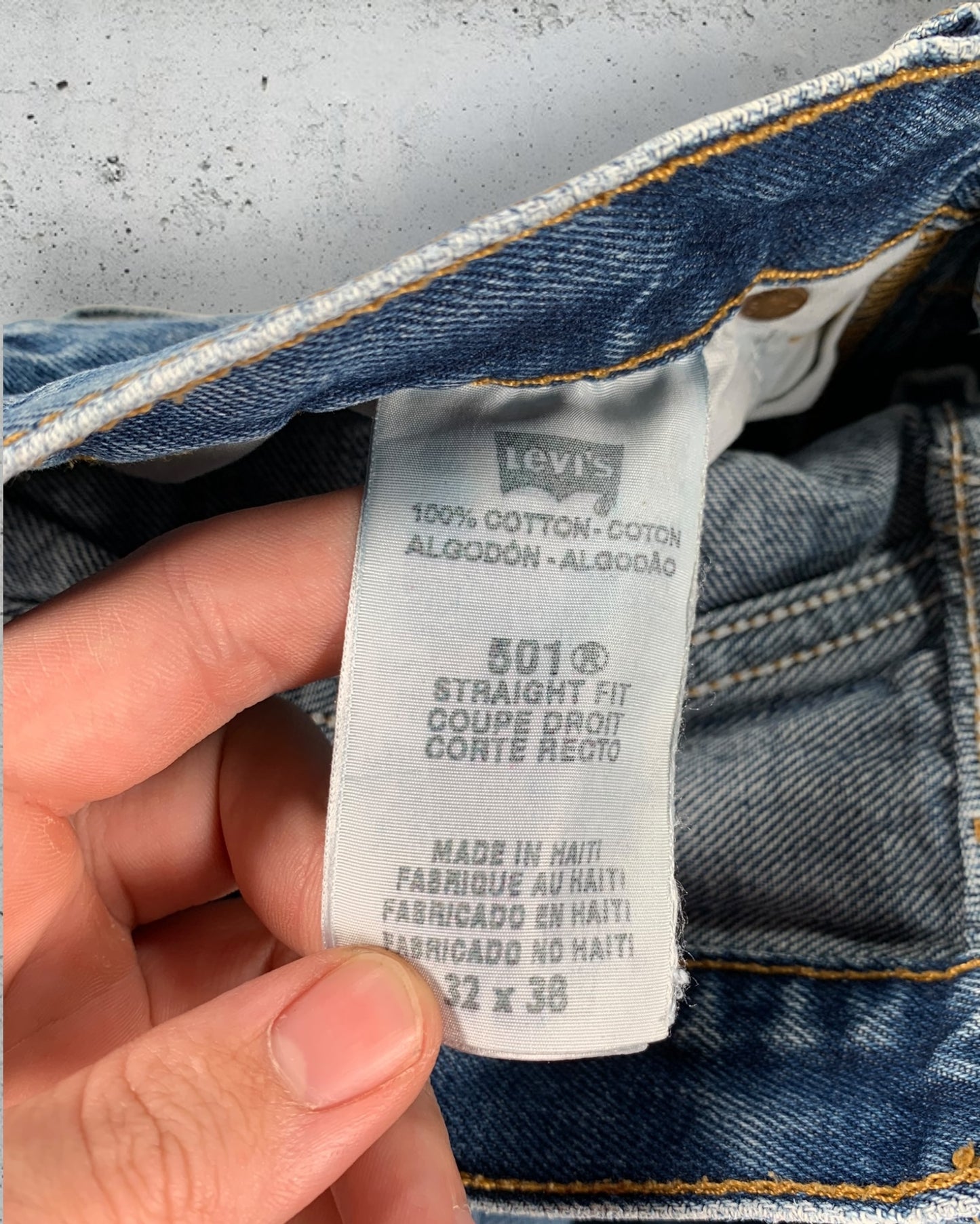 Jean Levi's 501 W32 L38 ( M / US 32 / FR 40 )