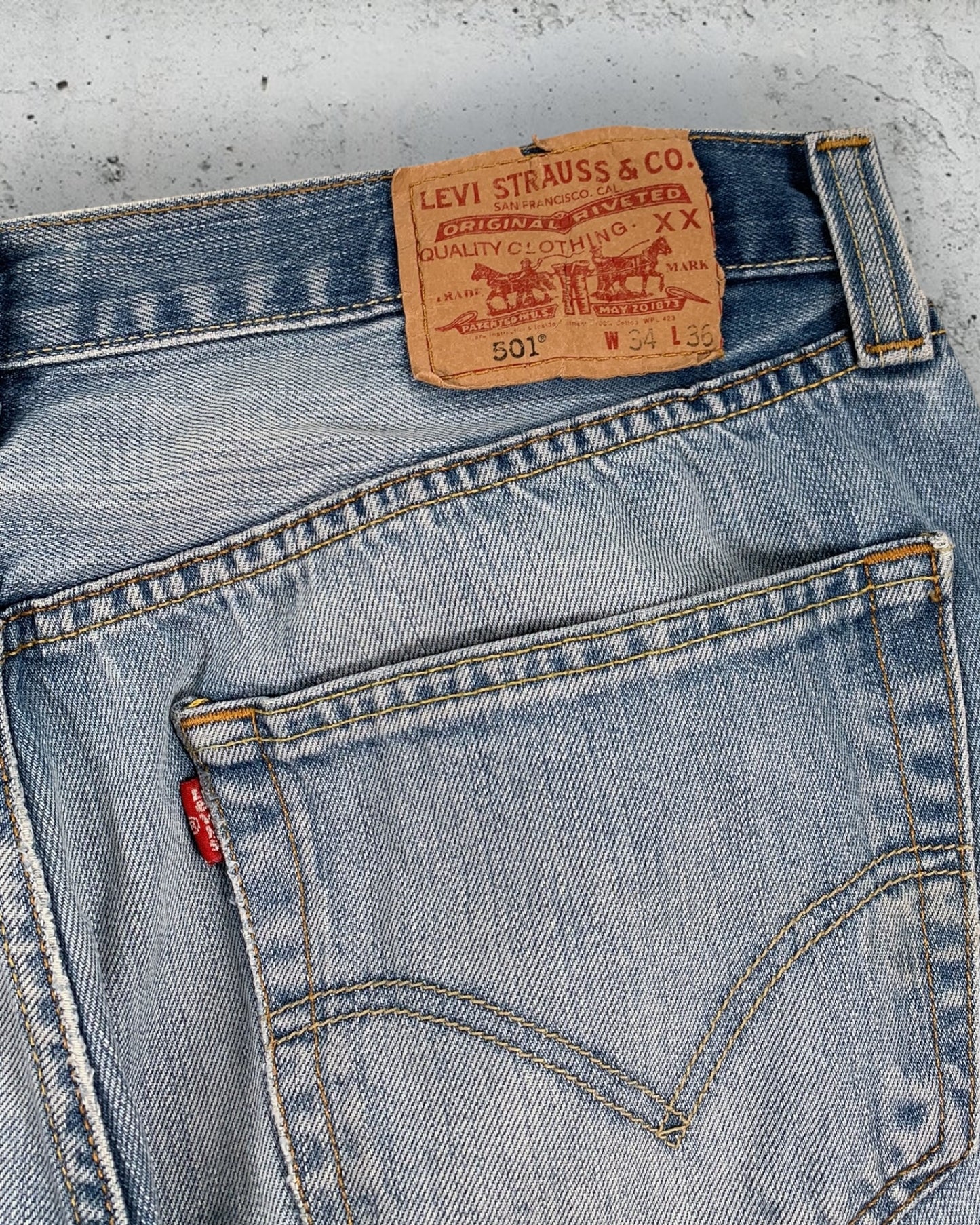 Jean Levi's 501 W34 L36 ( L / US 34 / FR 42-44 )