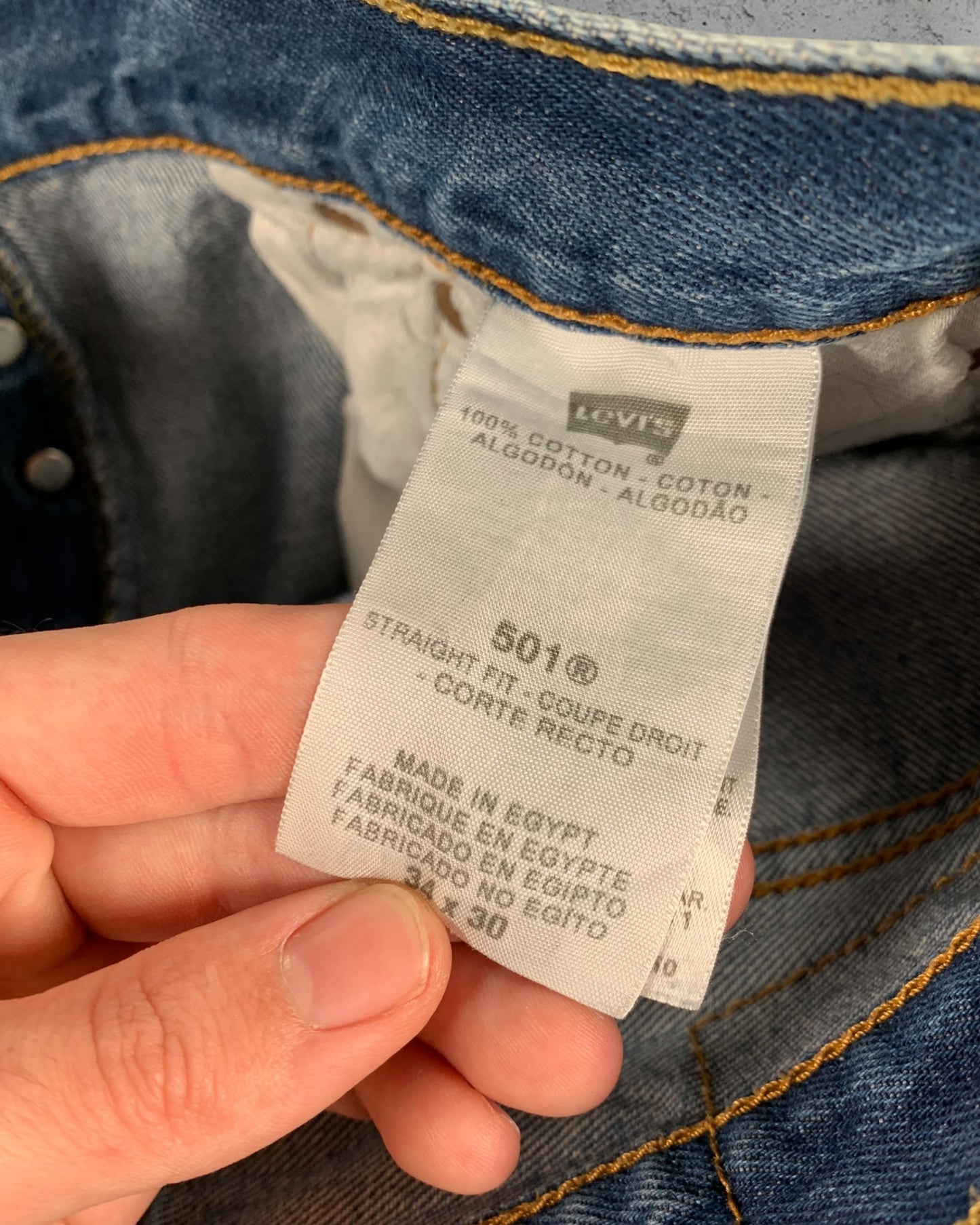 Jean Levi's 501 W34 L30 ( L / US 34 / FR 42-44 )