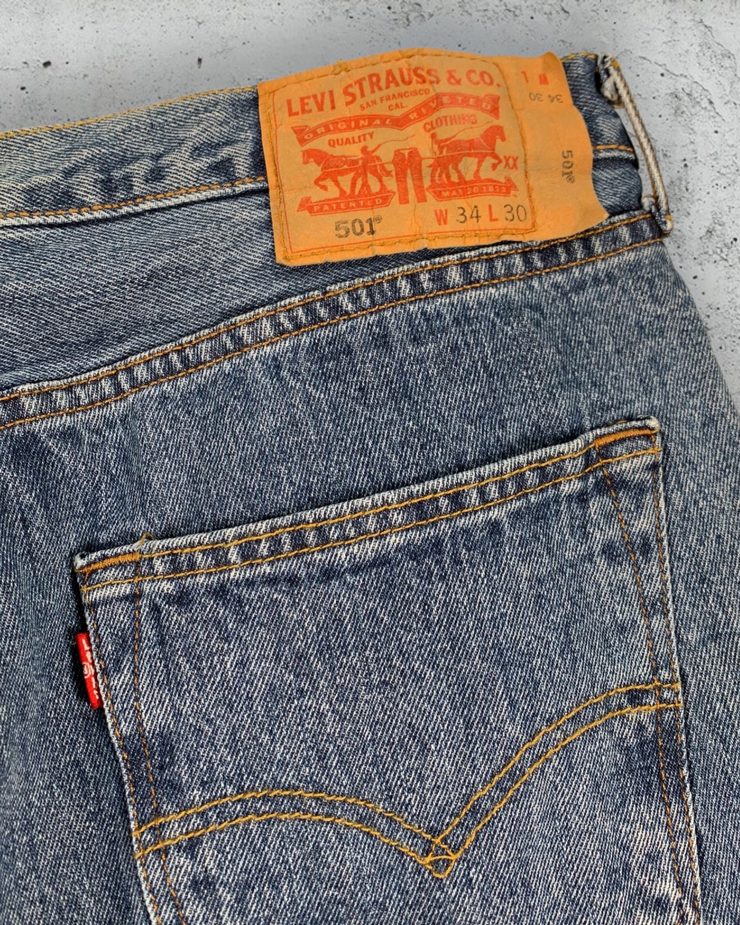 Jean Levi's 501 W34 L30 ( L / US 34 / FR 42-44 )