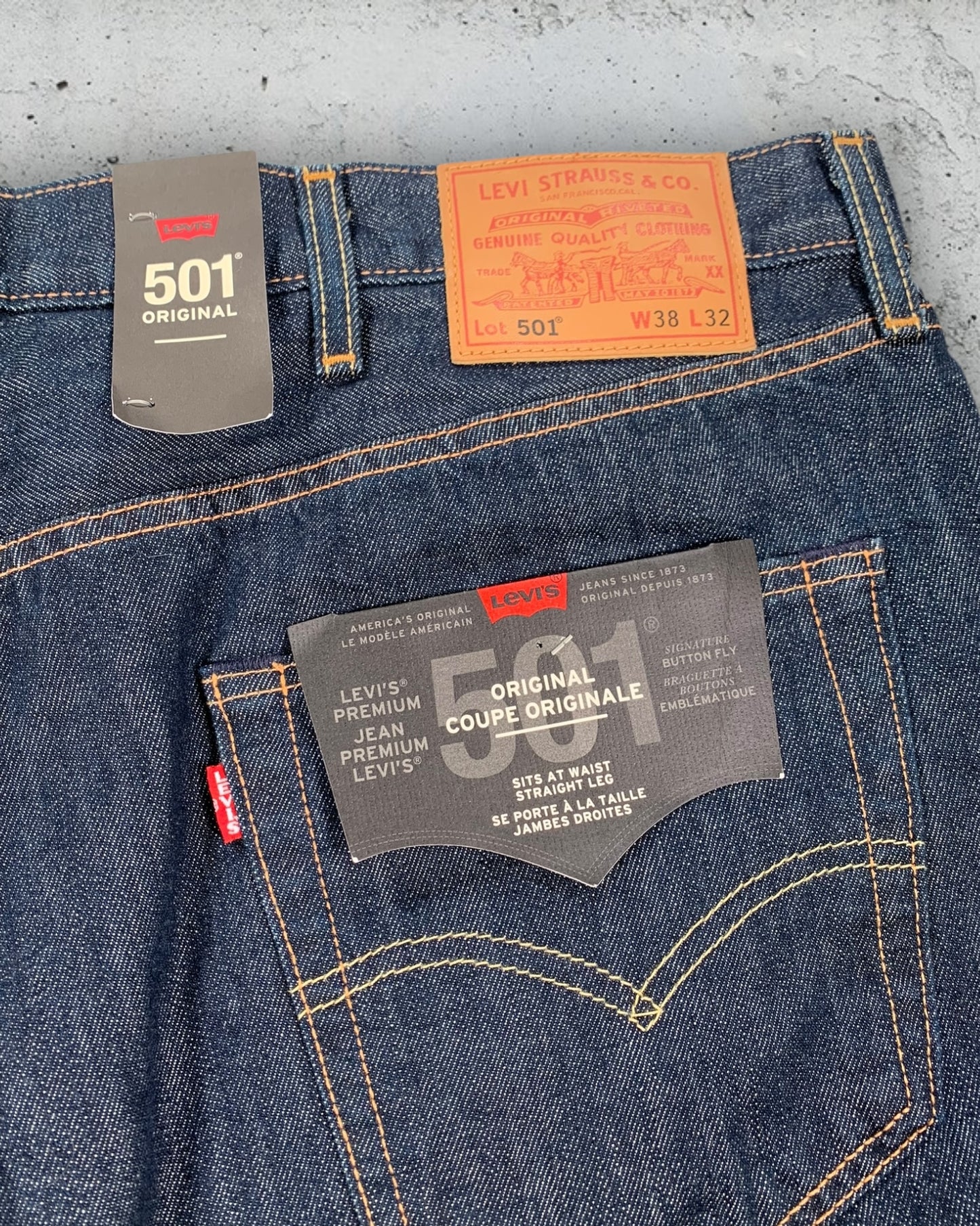 Jean Levi's 501 W38 L32 ( XL / US 38 / FR 48 )