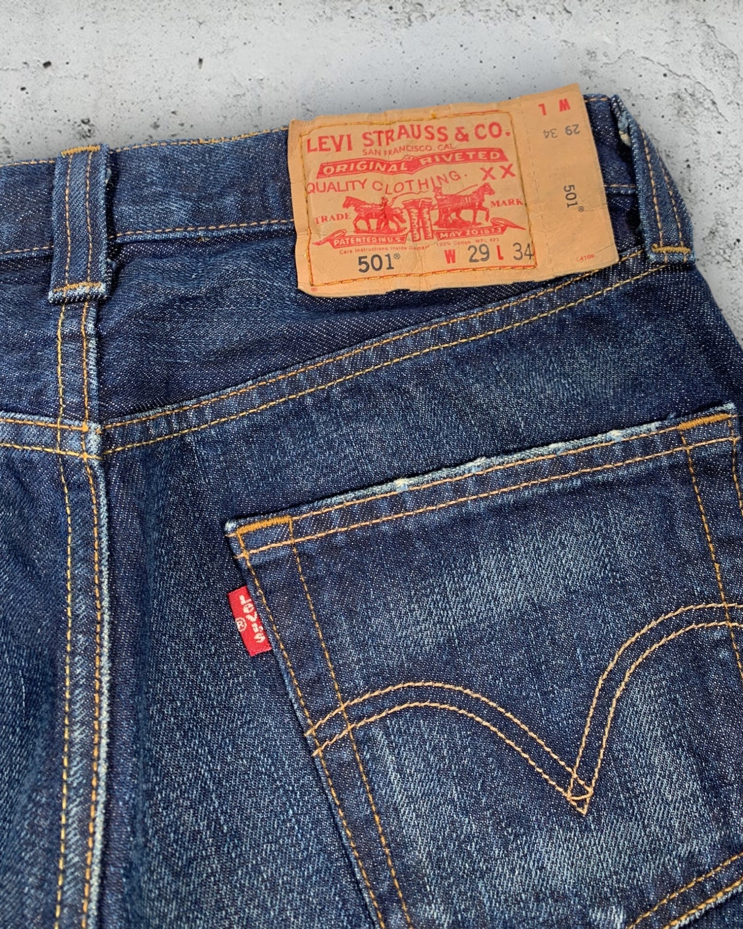 Jean Levi's 501 W29 L34 ( S / US 29 / FR 36-38 )