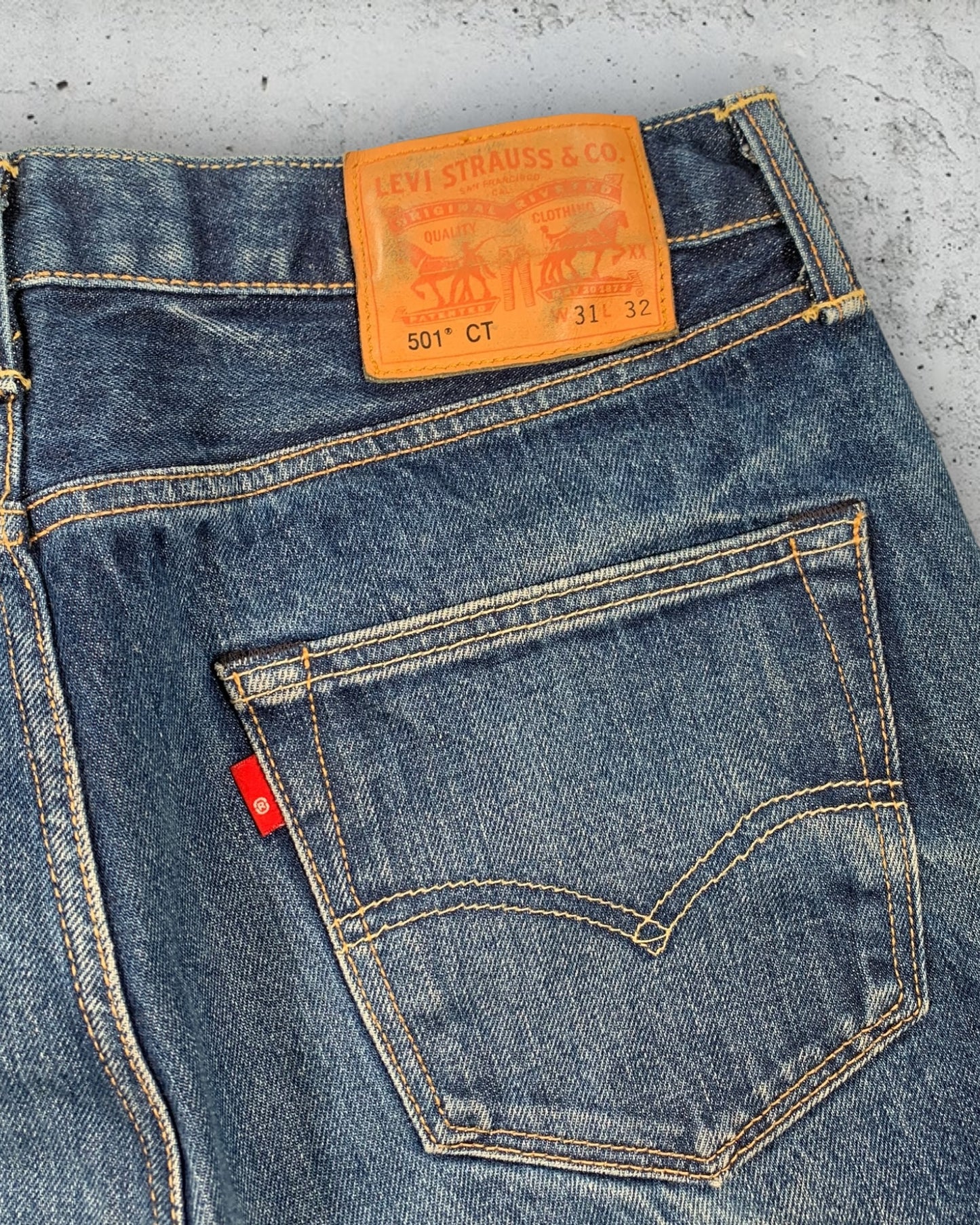 Jean Levi's 501 CT W31 L32 ( S / US 31 / FR 38-40 )