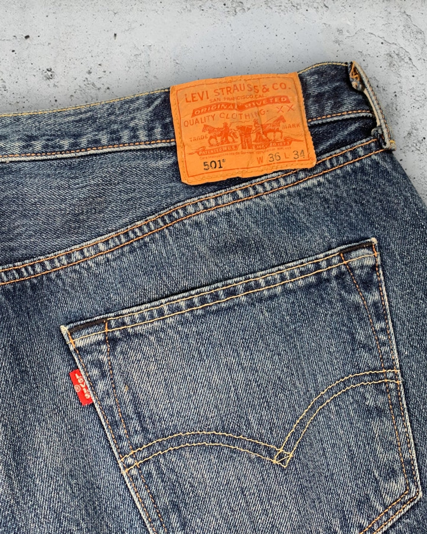 Jean Levi's 501 W36 L34 ( L / US 36 / FR 44-46 )