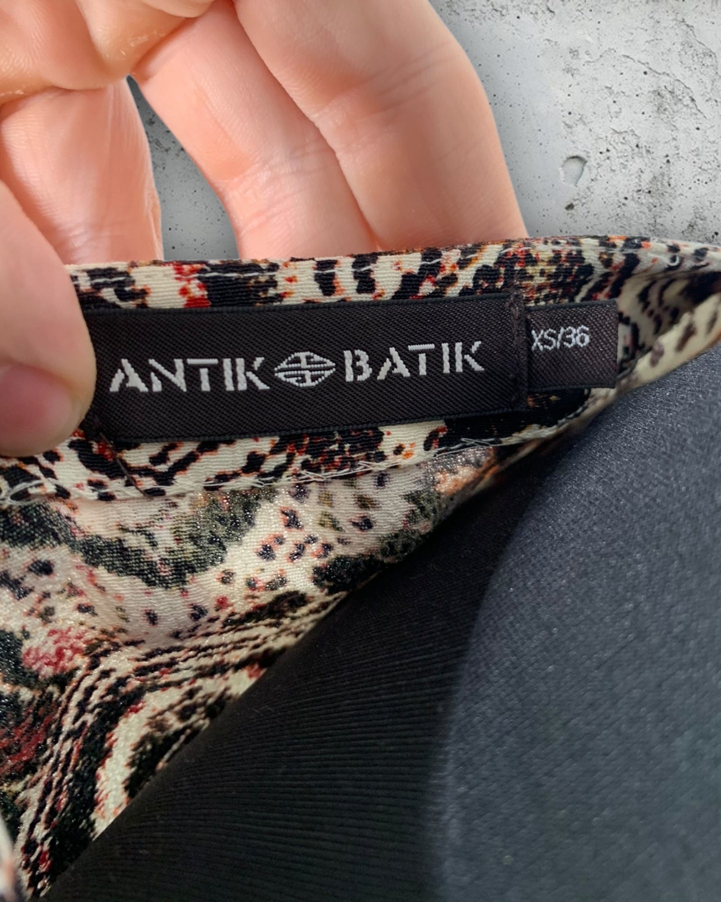 Chemisier Antik Batik ( XS / 34 / 6 )