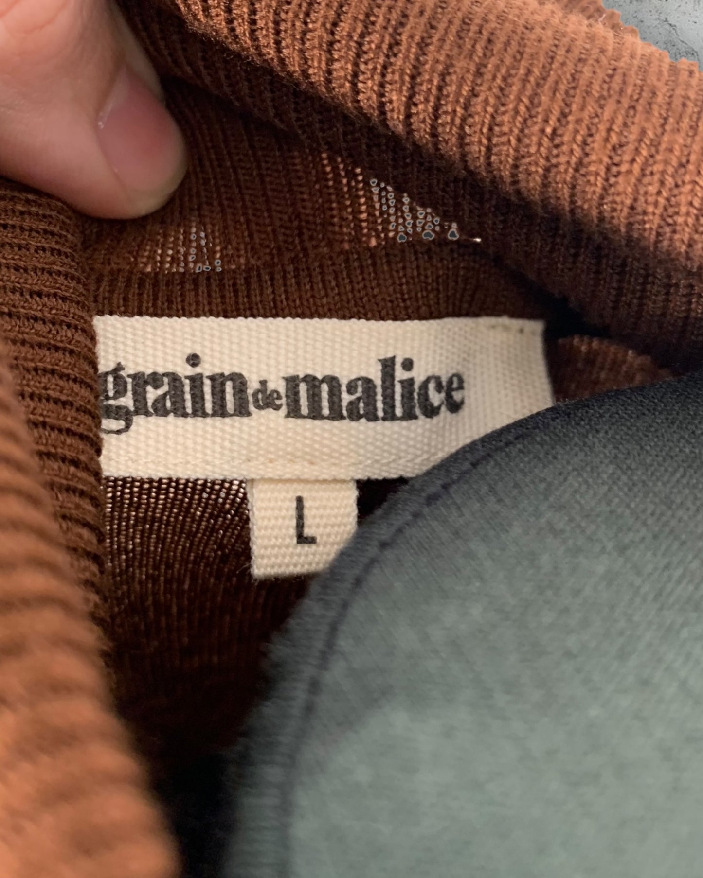 Pull Col Roulé Grain De Malice ( L / 40 / 12 )