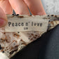 Robe Peace N' Love ( S / 36 / 8 )( M / 38 / 10 )