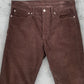 Pantalon En Velours Levi's 751 W34 L32 ( L / US 34 / FR 42-44 )