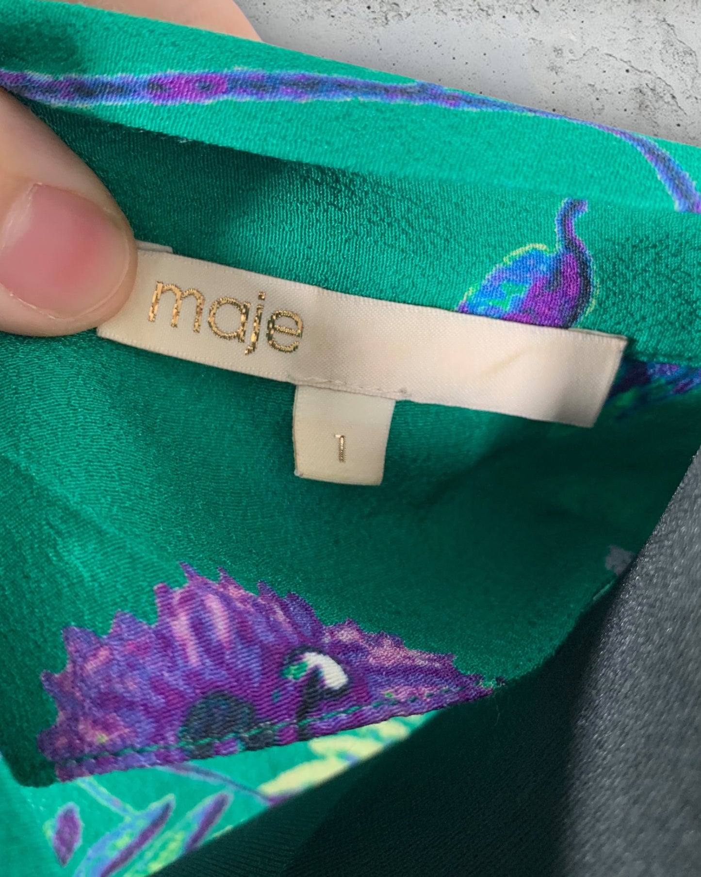 Chemisier Maje ( S / 36 / 8 )