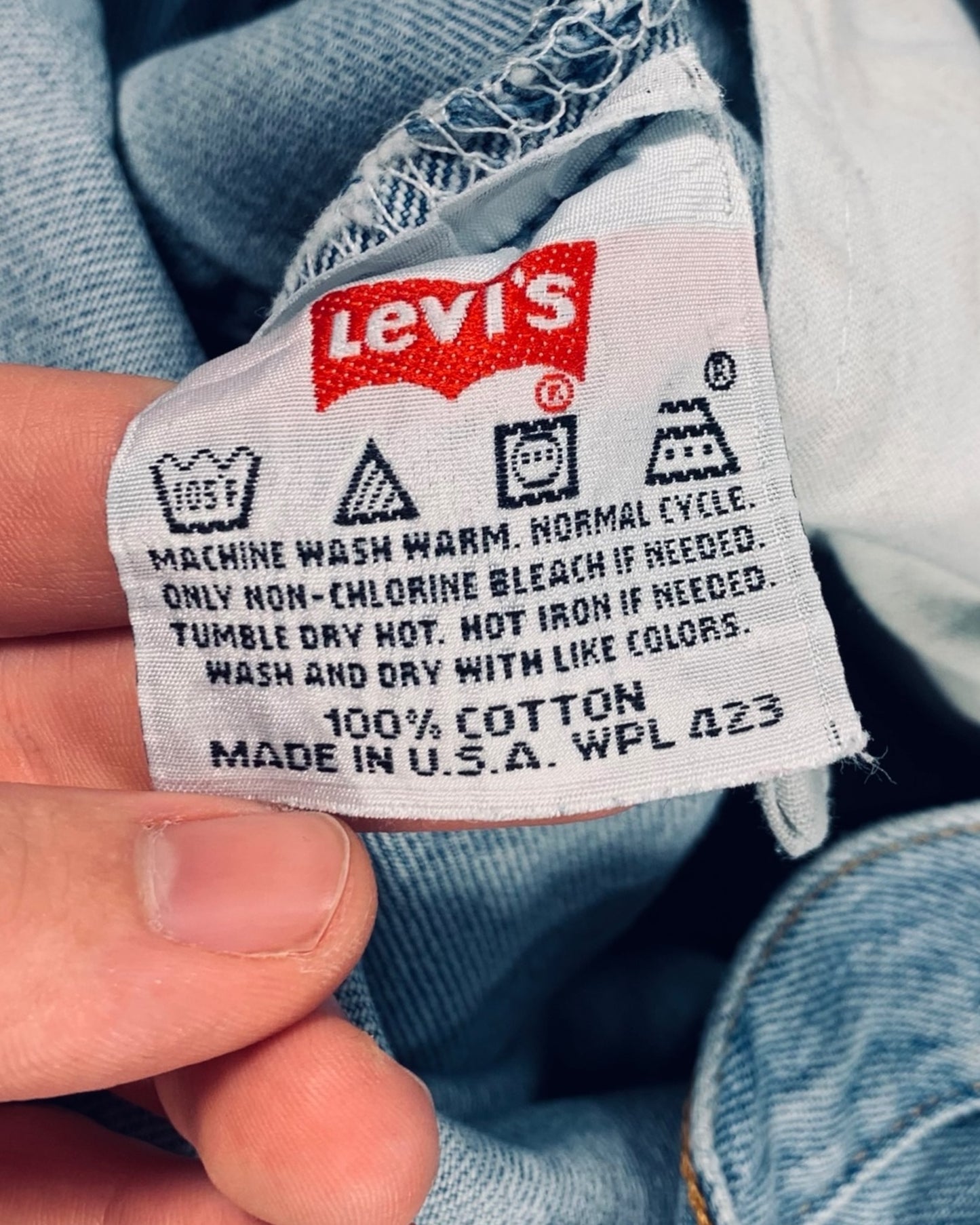 Jean Levi's 501 W31 L28 ( S / US 31 / FR 38-40 )
