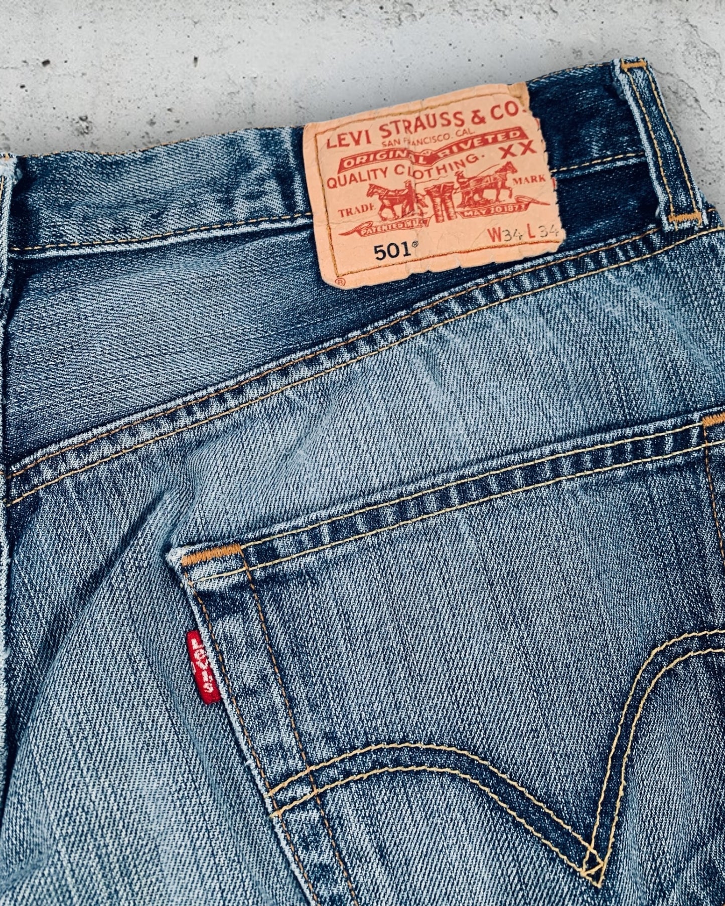 Jean Levi's 501 W34 L34 ( L / US 34 / FR 42-44 )